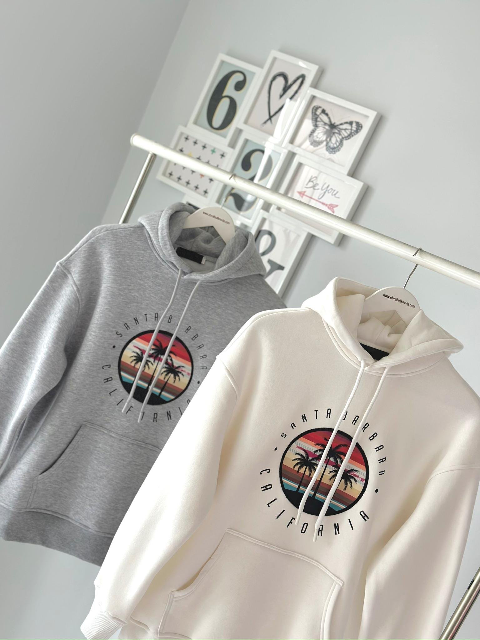 CALIFORNIA KAPİŞONLU SWEATSHIRT