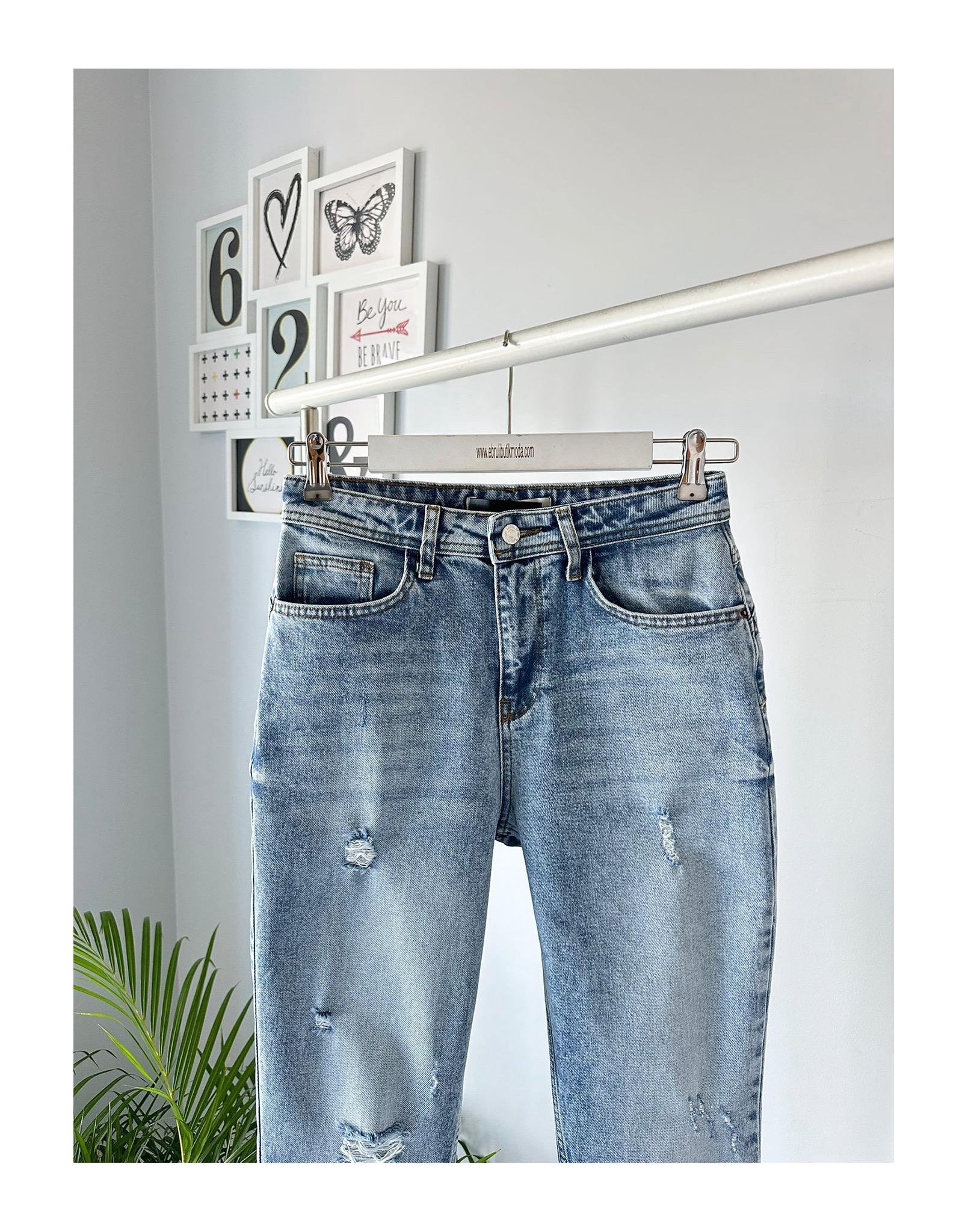 PUSH UP YIRTIKLI JEAN