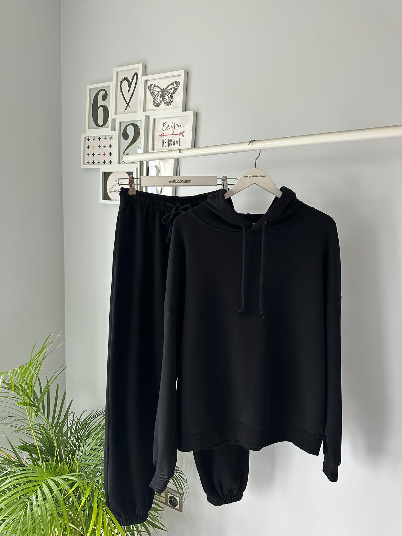 SİYAH JOGGER EŞOFMAN