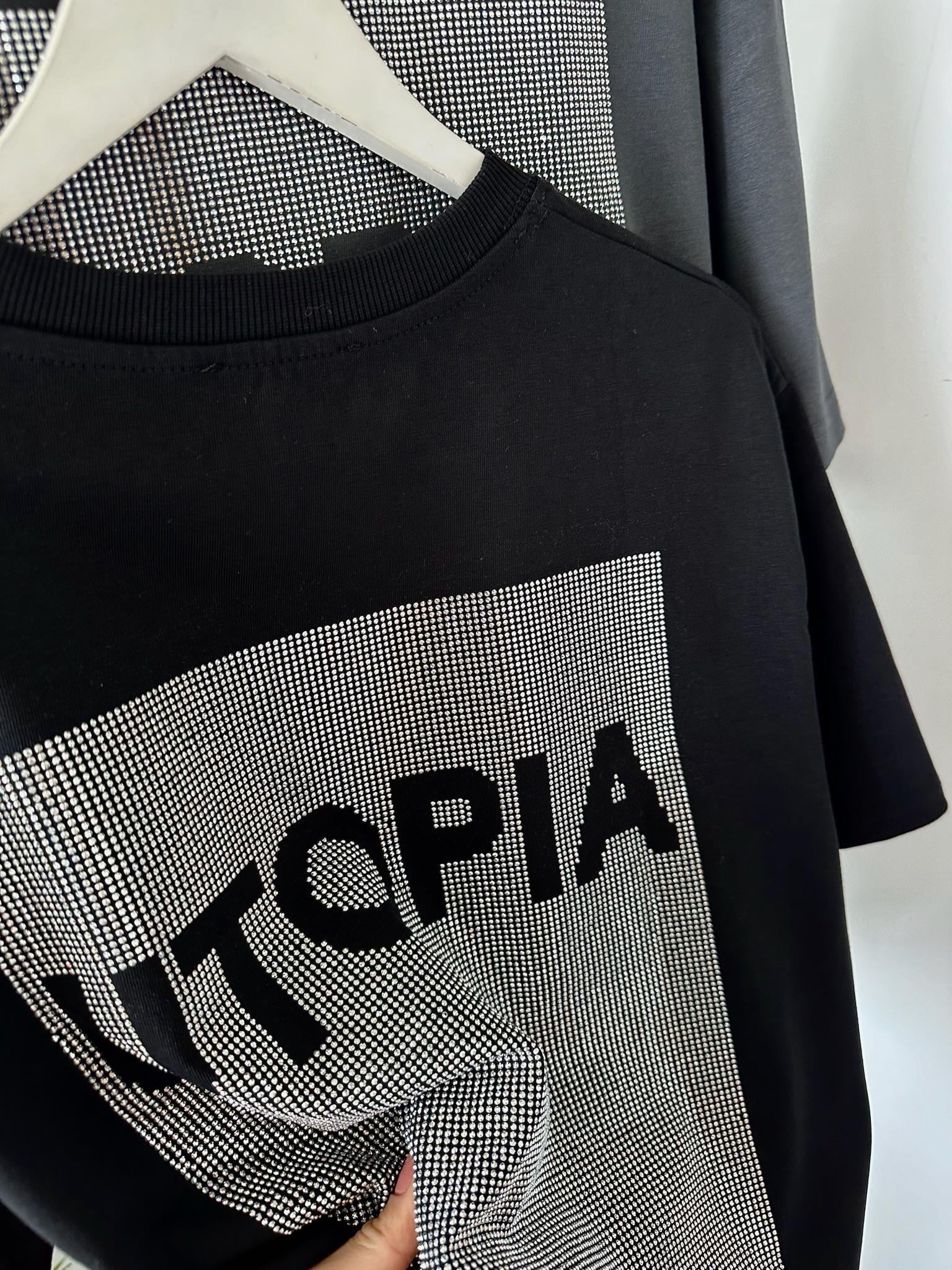 TAŞ BASKI DETAYLI TSHIRT