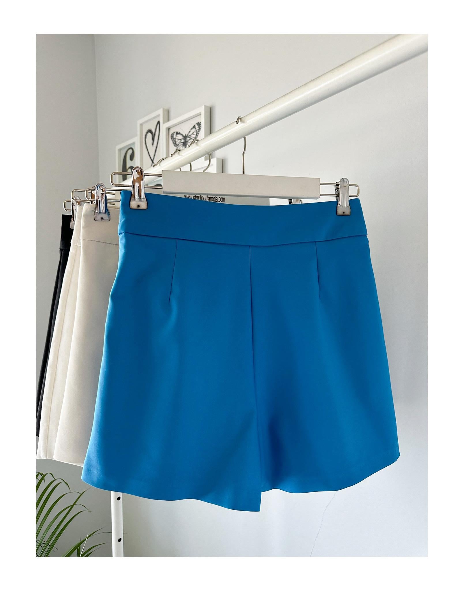 YIRTMAÇLI ŞORT ETEK