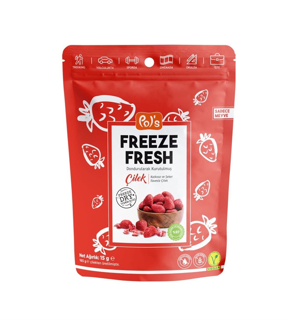 Freeze Fresh Çilek 15 gr.