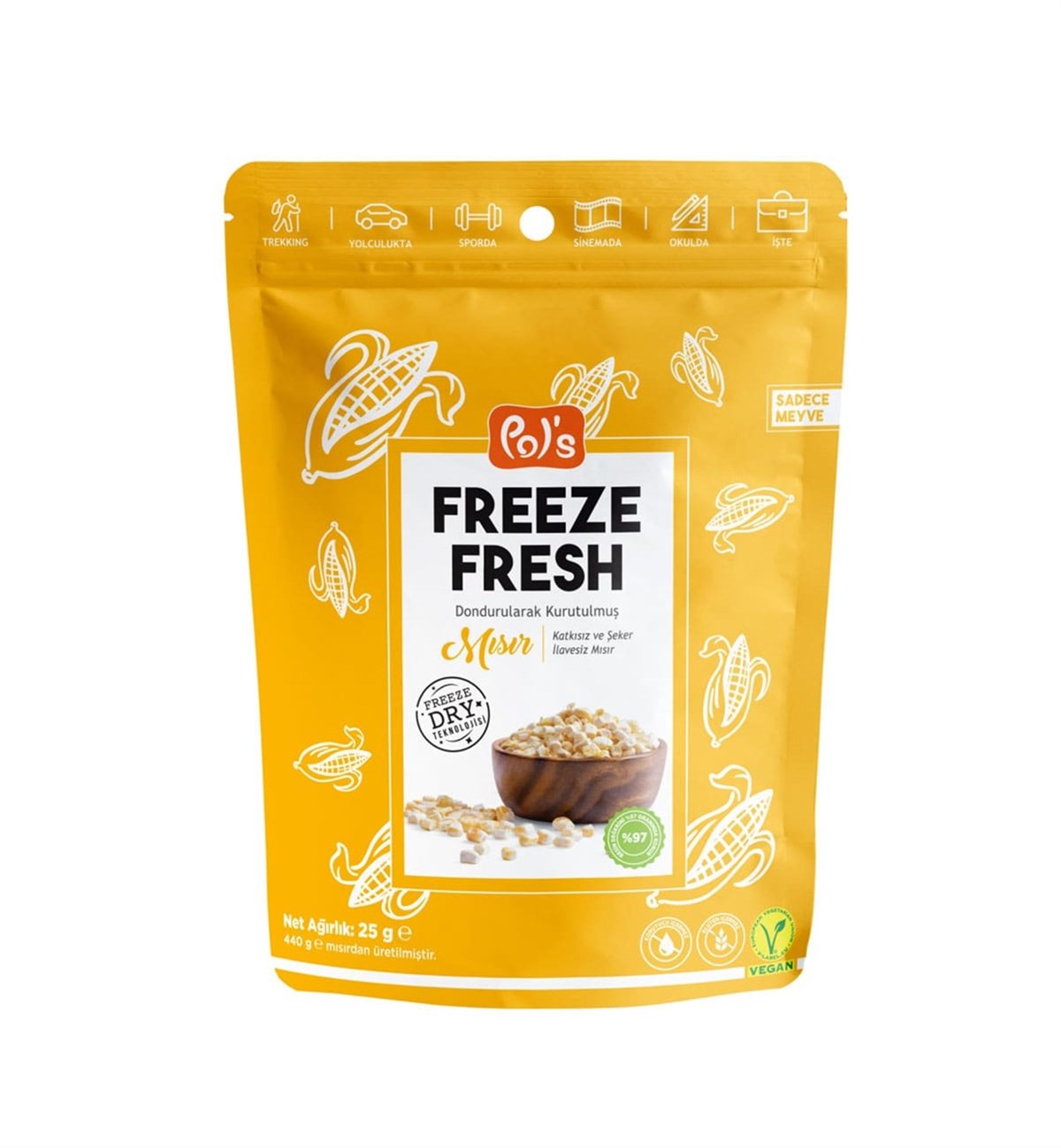 Freeze Fresh Mısır 25 gr.