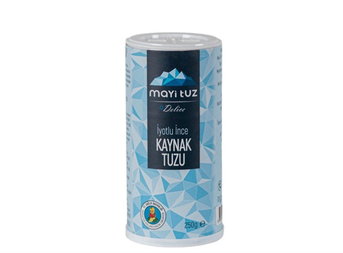 İyotlu İnce Kaynak Tuzu  (Tuzluklu) 250 gr.