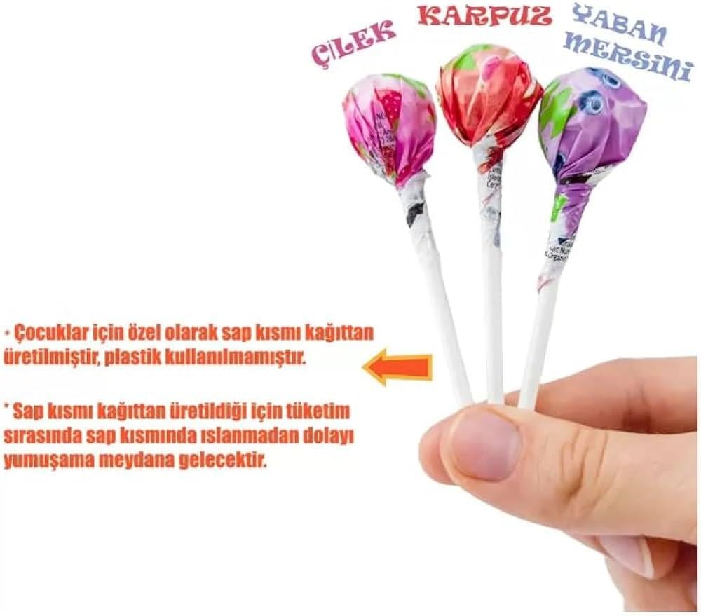 MOM Organik Lolipop (C vitaminli Meyveli Şeker)