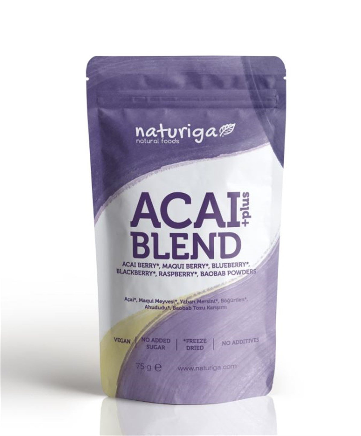Naturiga Organik Acai Plus Blend- Acai Plus Karışım 75 gr.