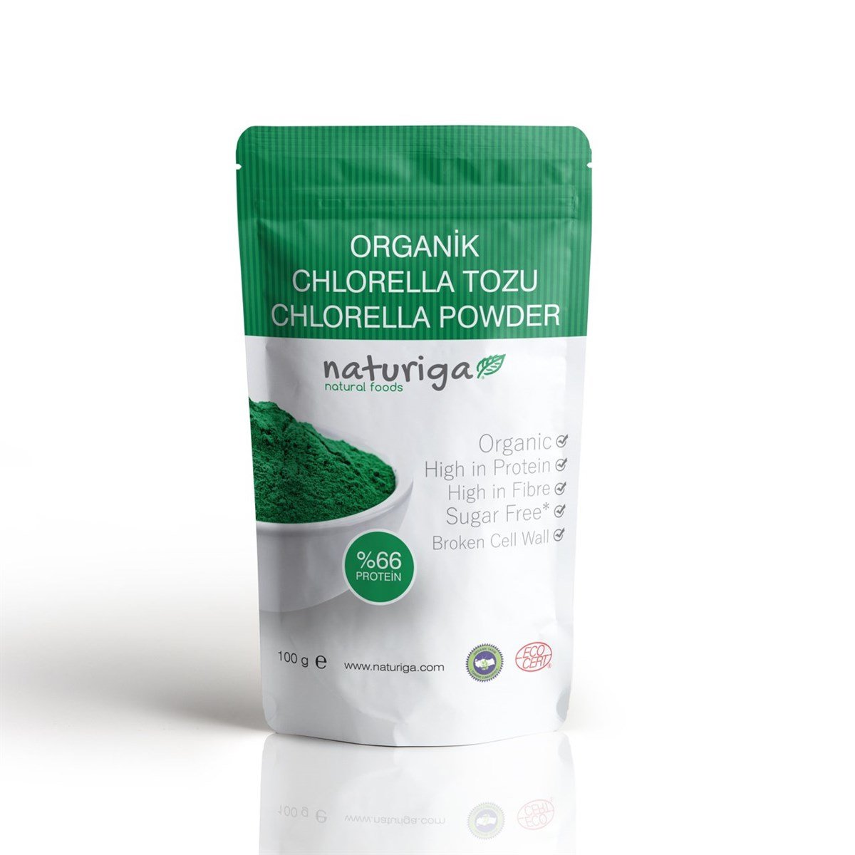 Naturiga Organik Klorella Tozu100 gr