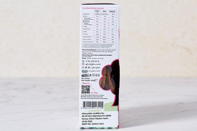 Organik Sütlü Çocuk Bisküvisi 150 gr.