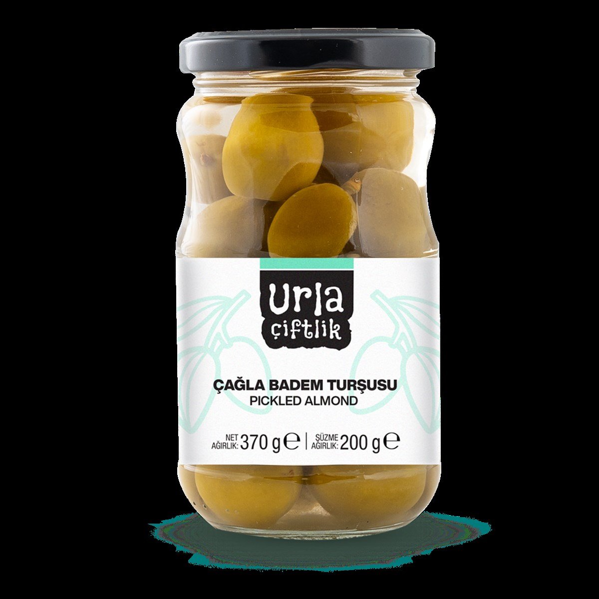 Urla Çiftlik Çağla Badem Turşusu 370 gr.