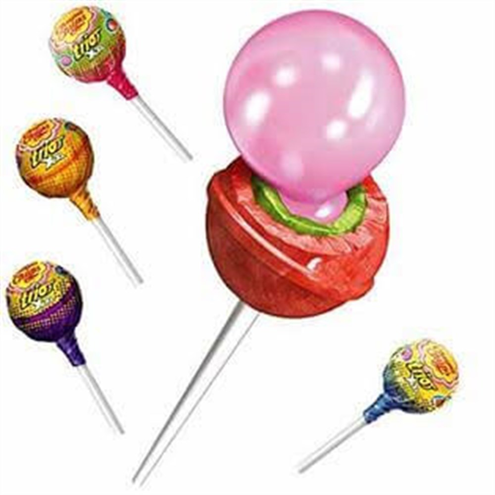 CHUPA CHUPS 3LÜ TOP ŞEKER