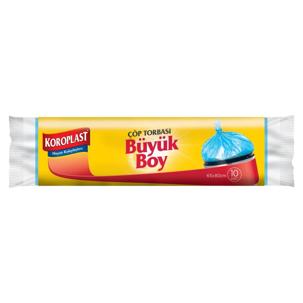KOROPLAST BÜYÜK ÇÖP TORBASI 10 LU