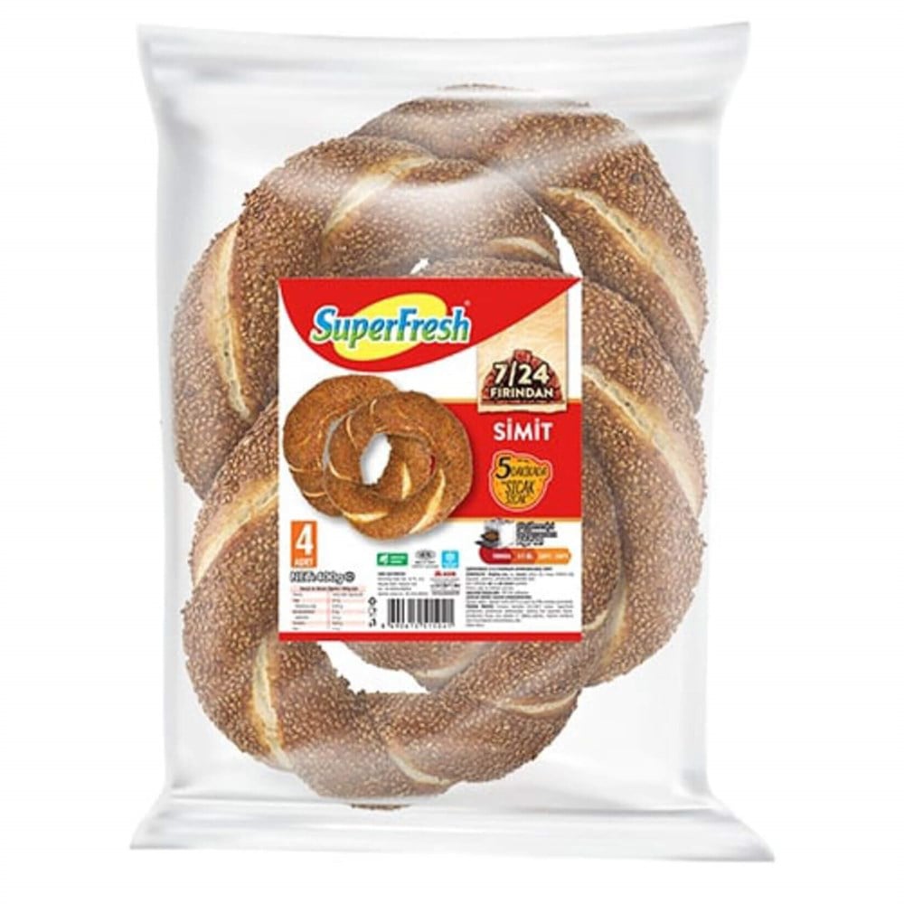 S.FRESH DONUK SİMİT 4X100GR