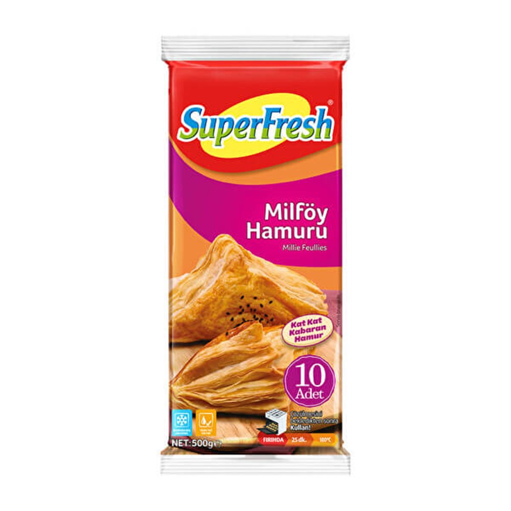 S.FRESH MİLFÖY HAMURU 500GR