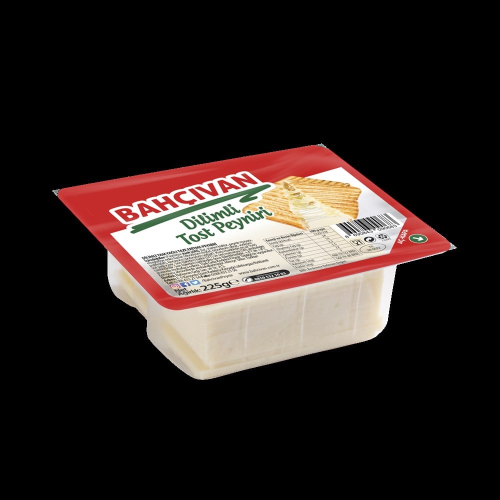 BAHÇIVAN KAŞAR DİLİMLİ 225 GR