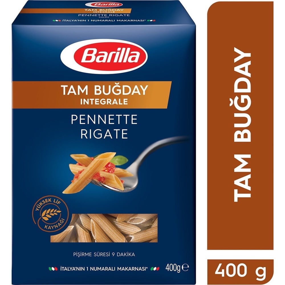 BARILLA İNTEGRALE BURGU 400GR