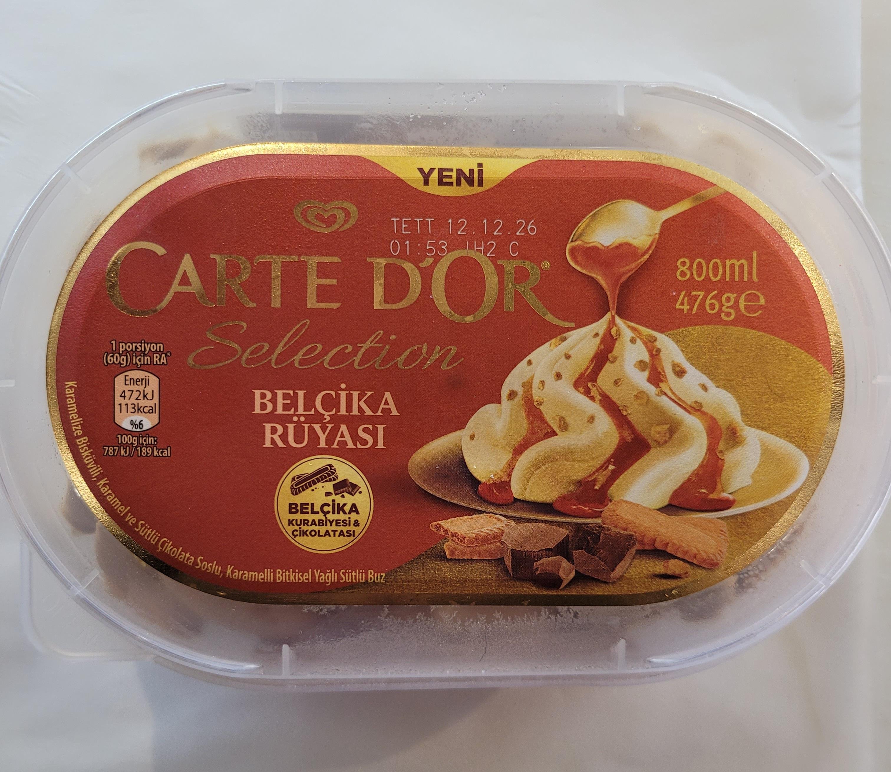 CARTEDOR SEL.BELÇ.RÜY. 800ML