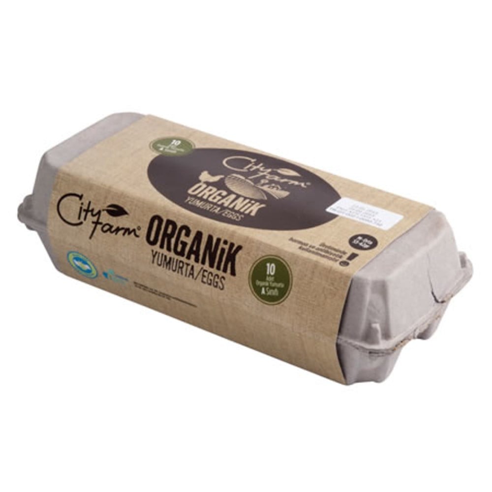CİTY FARM ORG.YUMURTA 10 LU