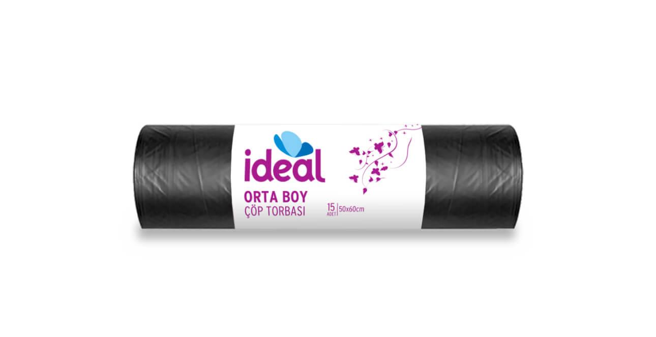 İDEAL ORTA ÇÖP TORBA 15 AD