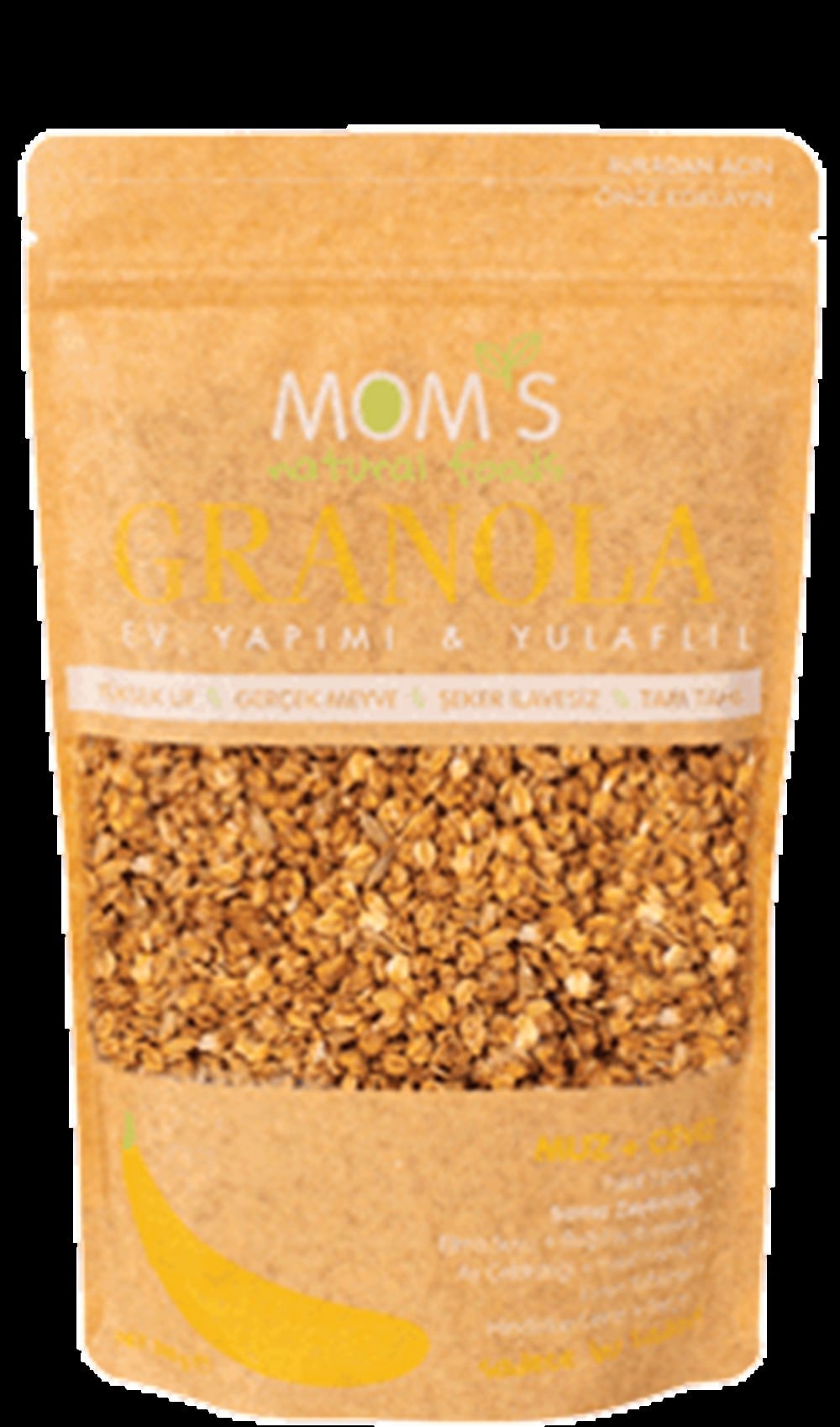 MOMS GRANOLA MUZ-CEVİZ 360GR                