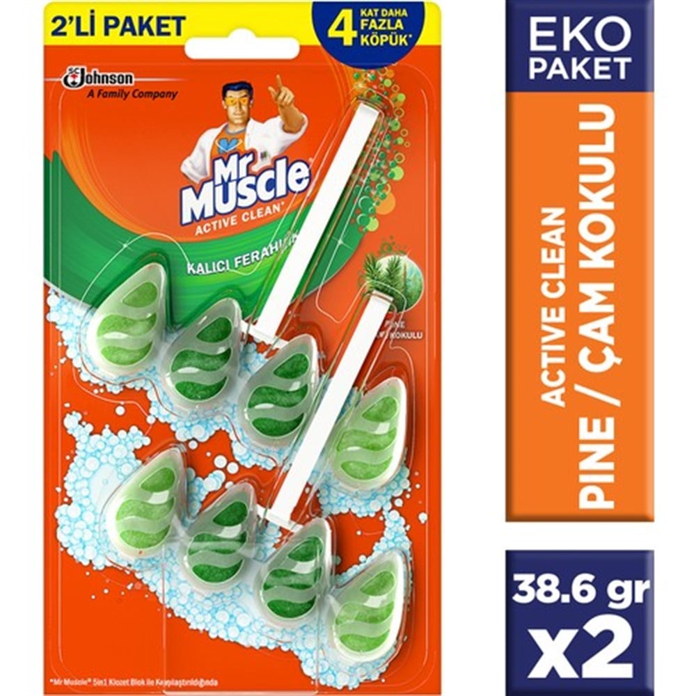 MR.MUSCLE K.BLOK ÇAM 2 Lİ