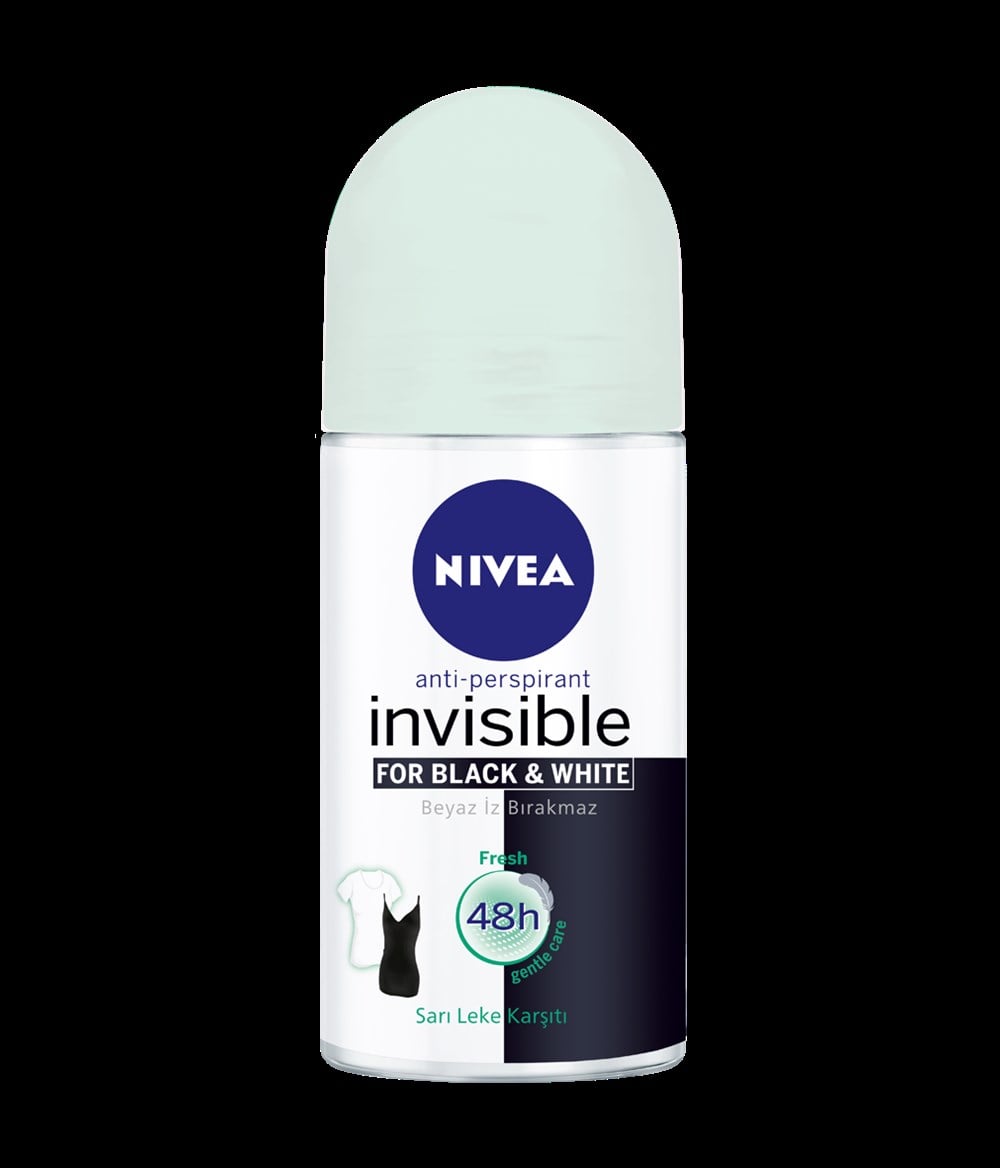NIVEA ROLLON KADIN INV. BLACK FRESH 50ML