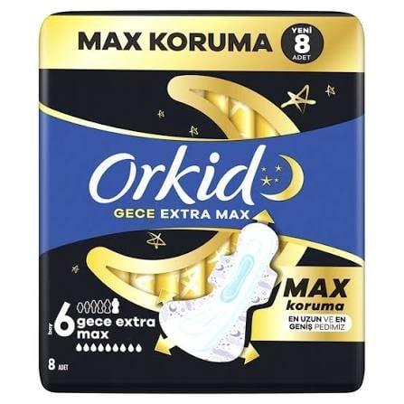 ORKİD ULTRA GECE EKSTRA MAX 8 Lİ