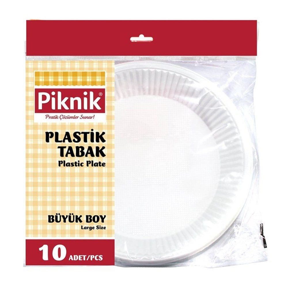 PİKNİK TABAK 10 LU