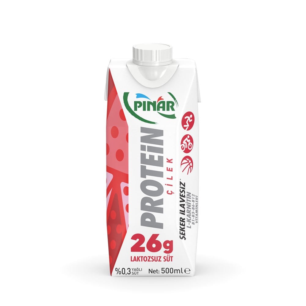 PINAR PROTEİN-SÜT ÇİLEKLİ 500ML