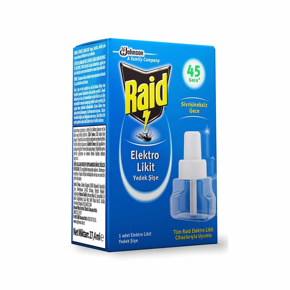 RAİD ELEKTRO LİKİT YEDEK 35ML