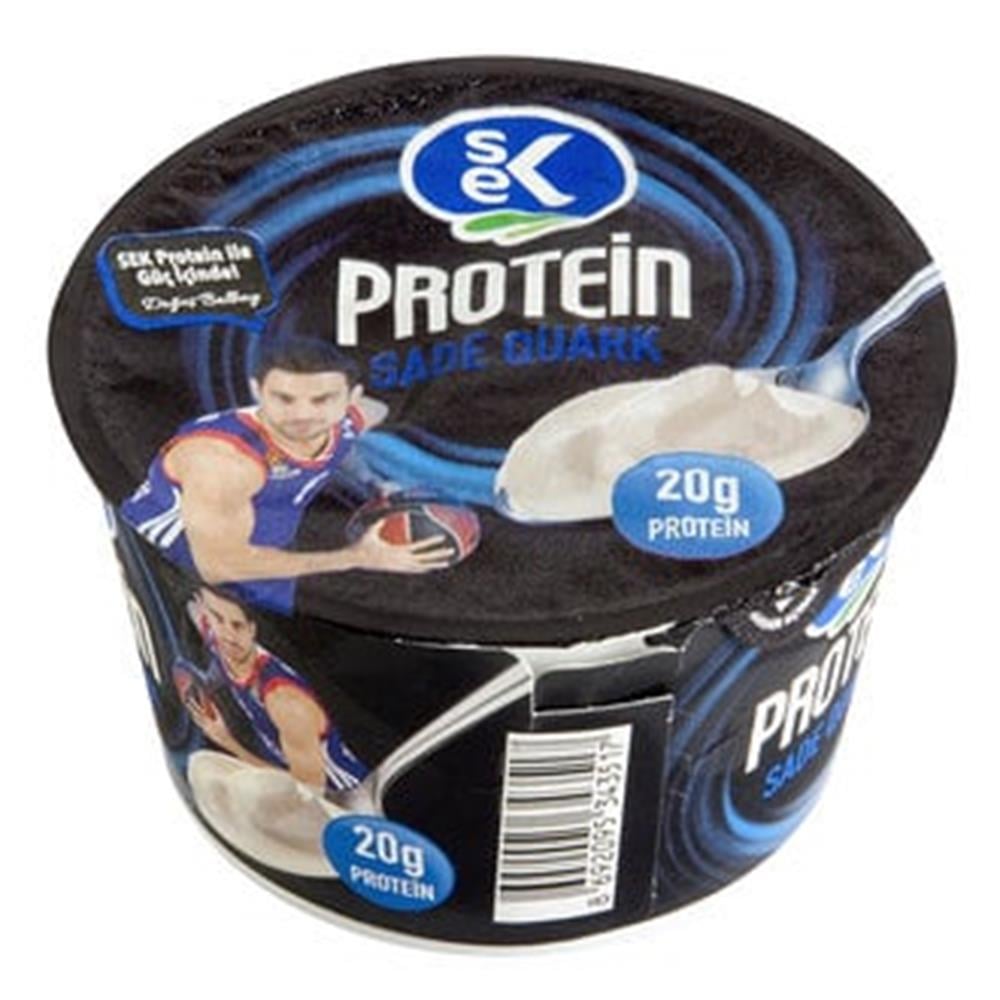 SEK QUARK PROTEİN SADE 165GR