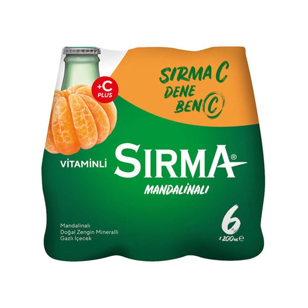 SIRMA MADEN SUYU MANDALİNA 6 LI