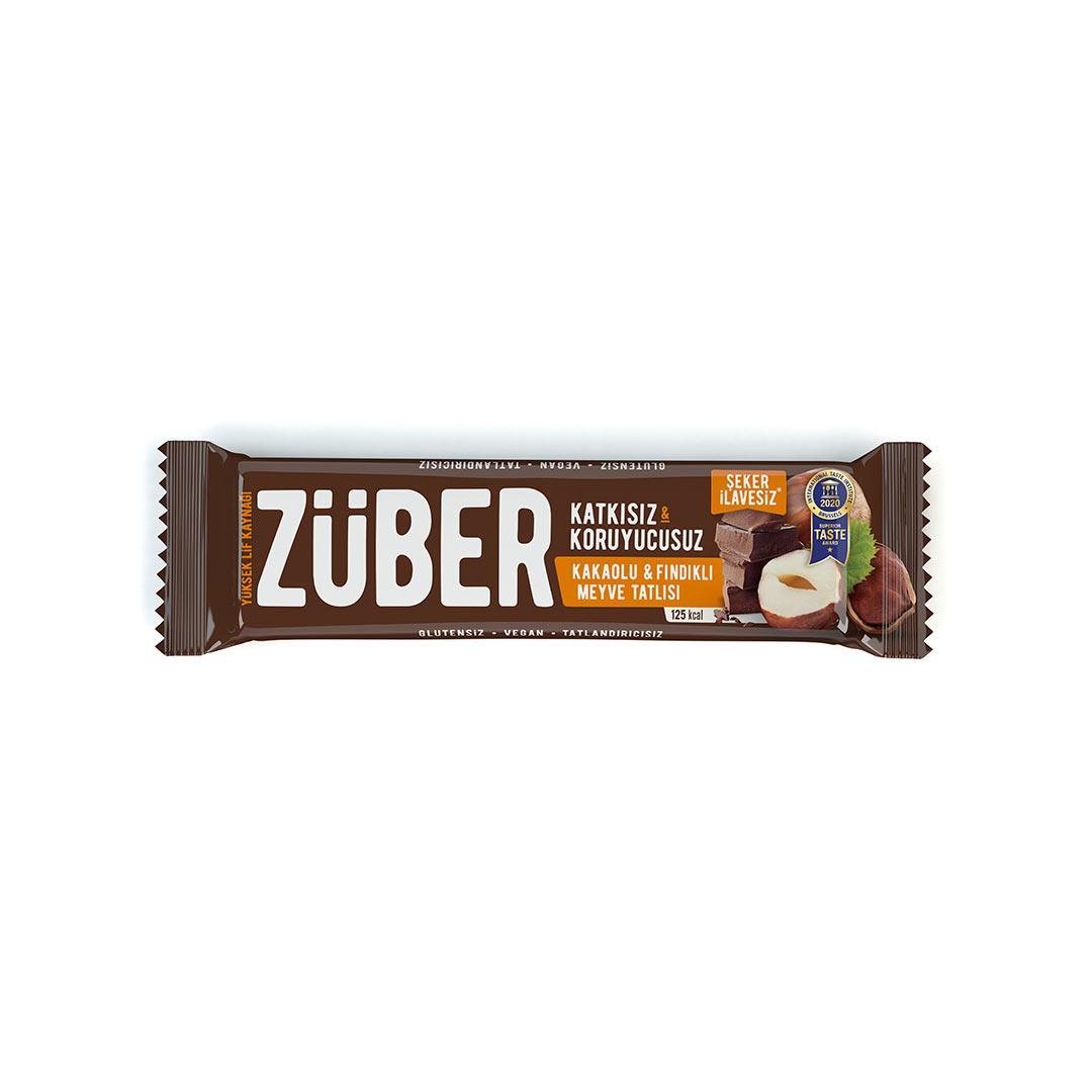 ZÜBER BAR FIND.KAKAO MEYVE 40GR