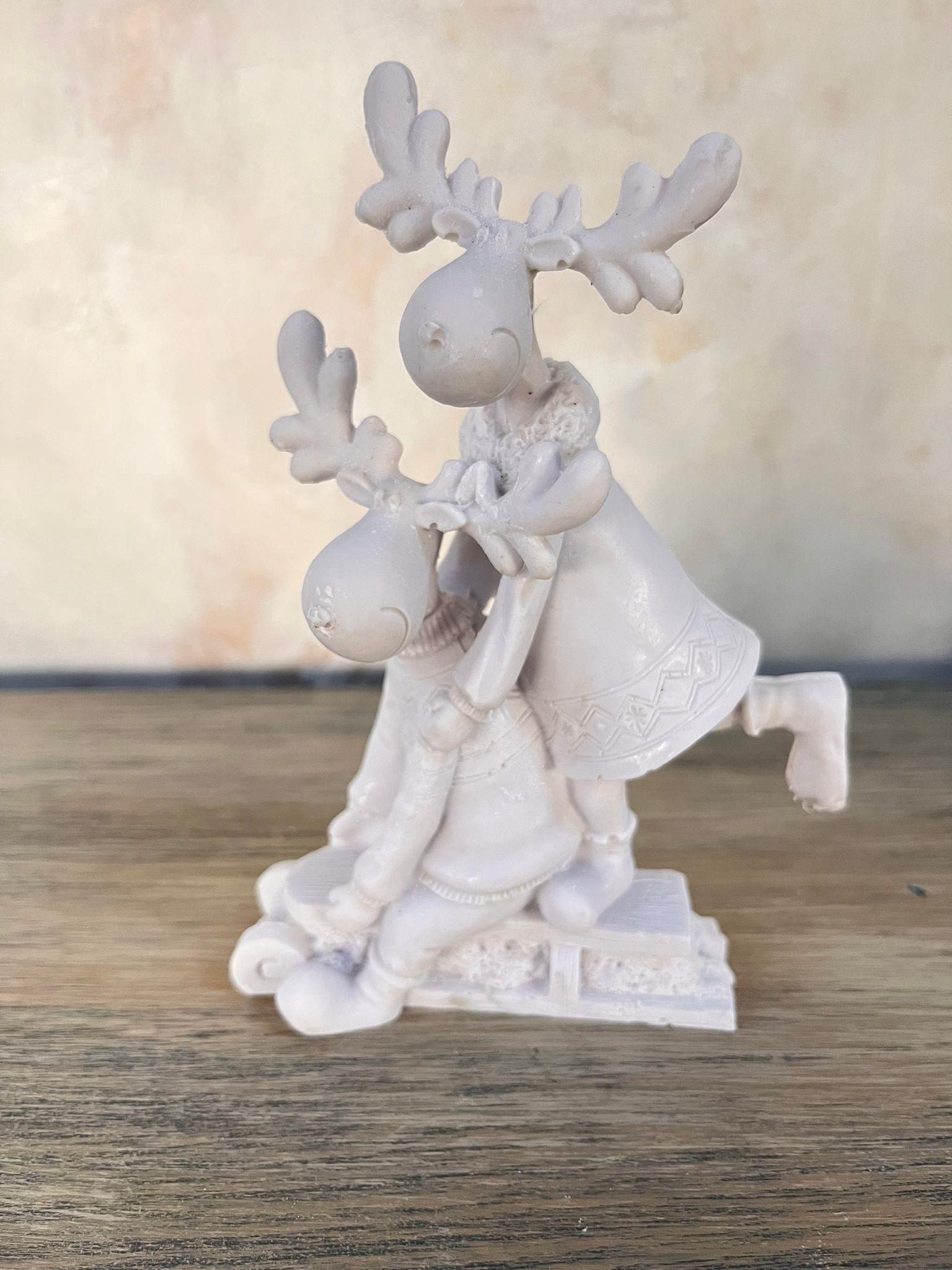2*Lİ GEYİK OBJE 18X12 CM