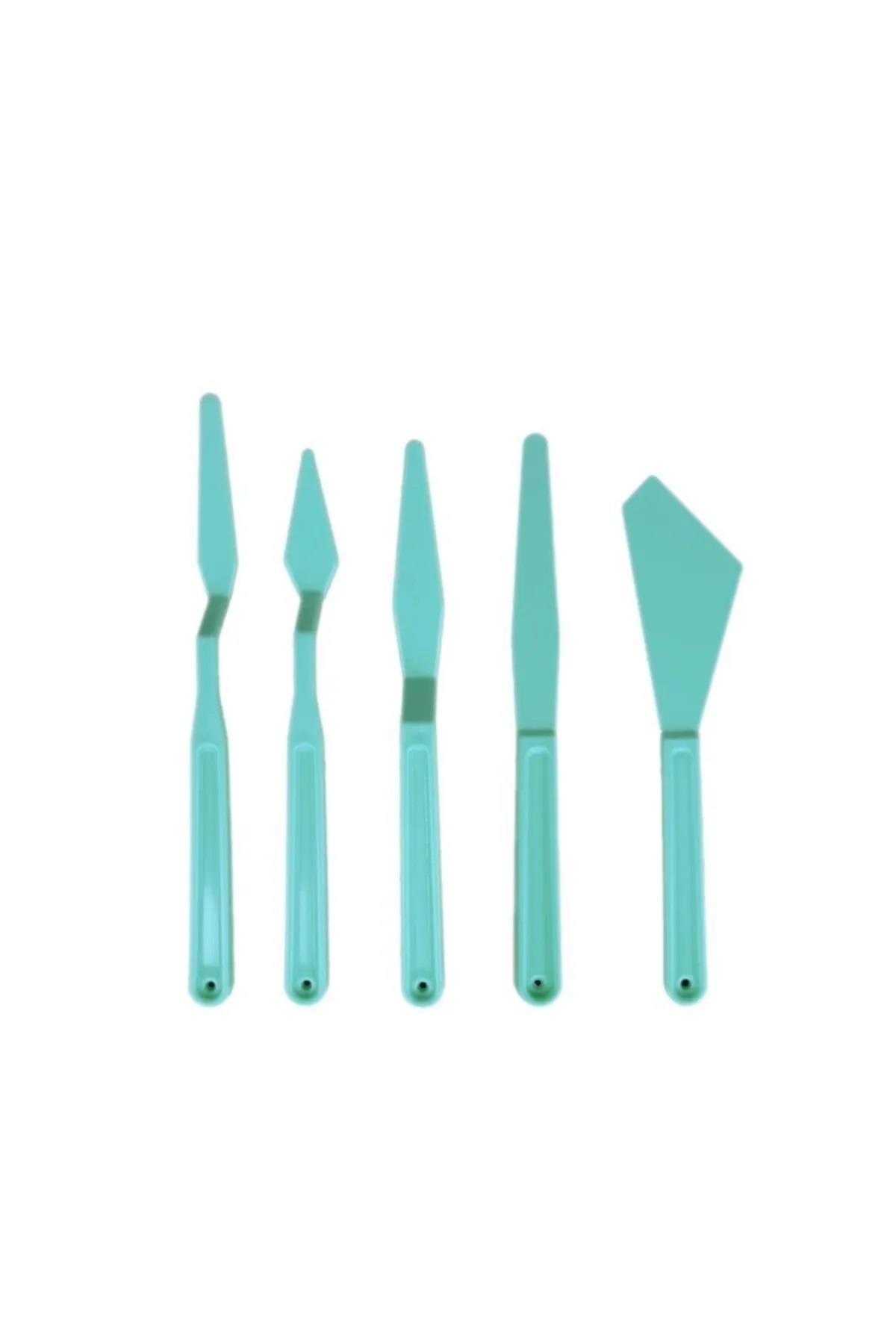 5'li Plastik Spatula Seti