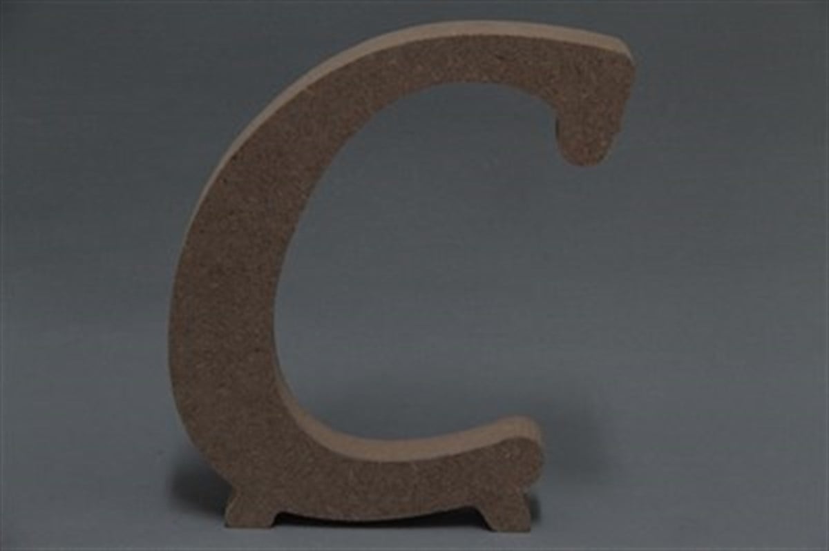 Ahşap  Harf-C \ 13X16cm