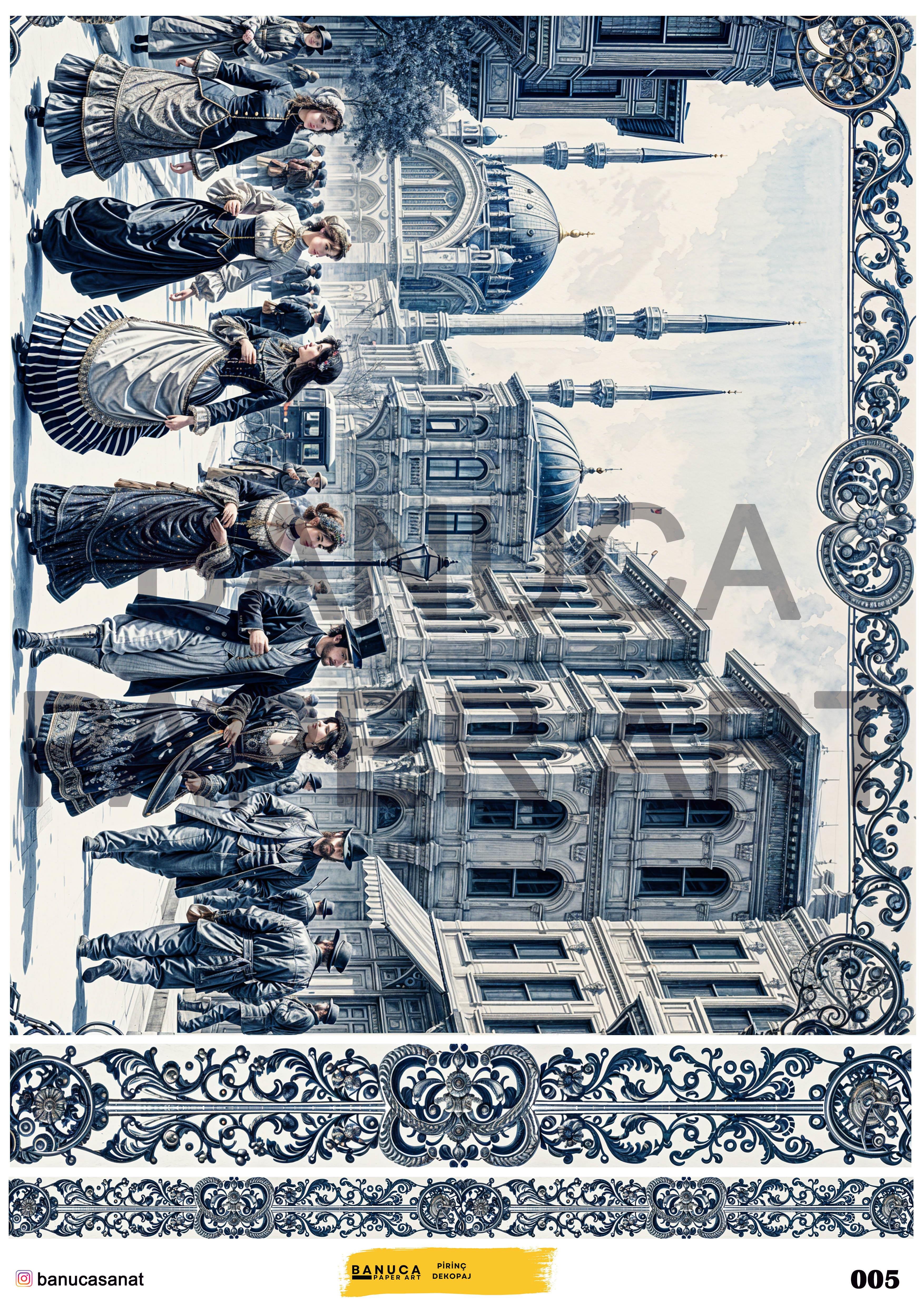 BANUCA PAPER ART PİRİNÇ KAĞIDI 42X30 CM