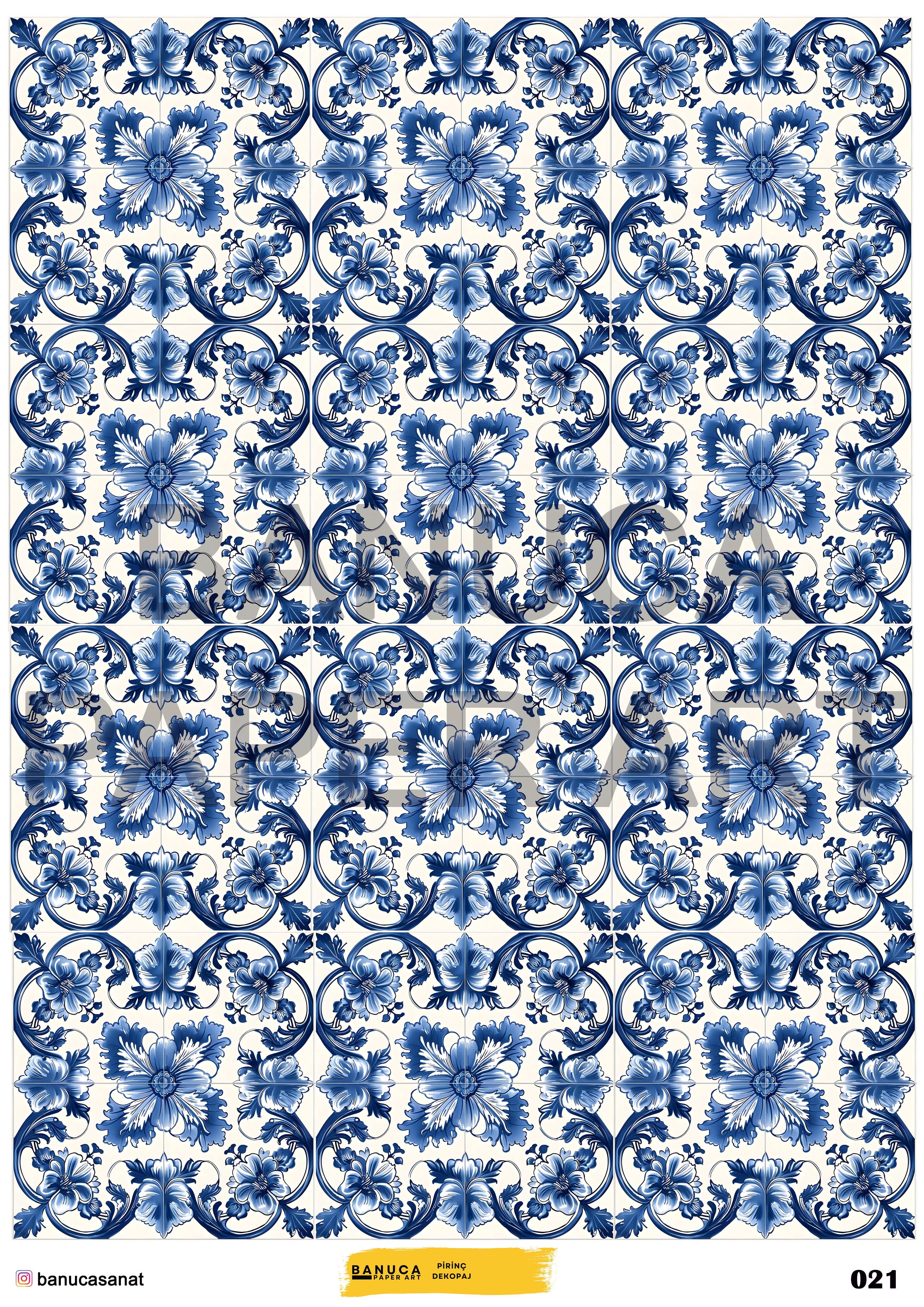 BANUCA PAPER ART PİRİNÇ KAĞIDI 42X30 CM