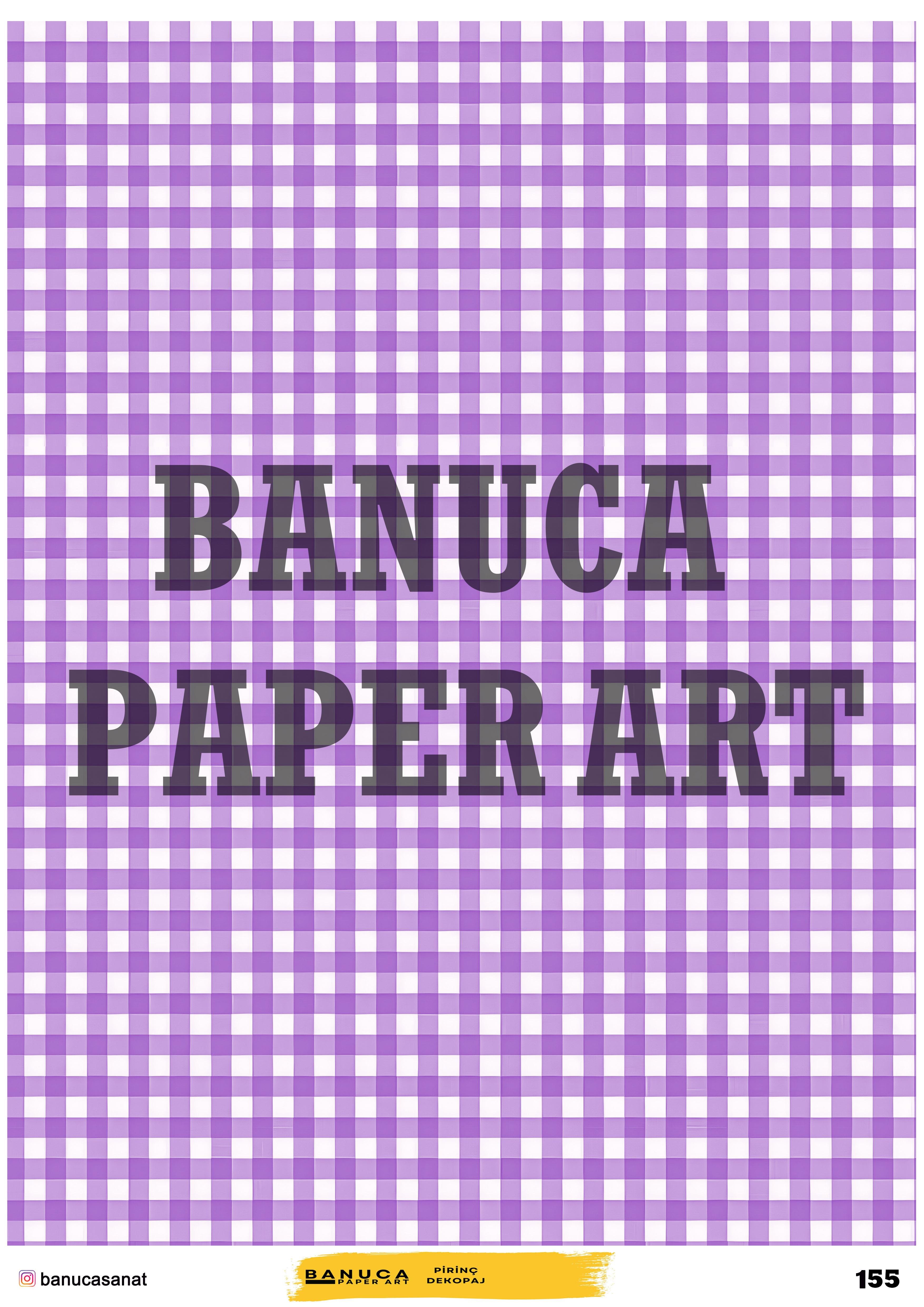 BANUCA PAPER ART PİRİNÇ KAĞIDI 42X30 CM
