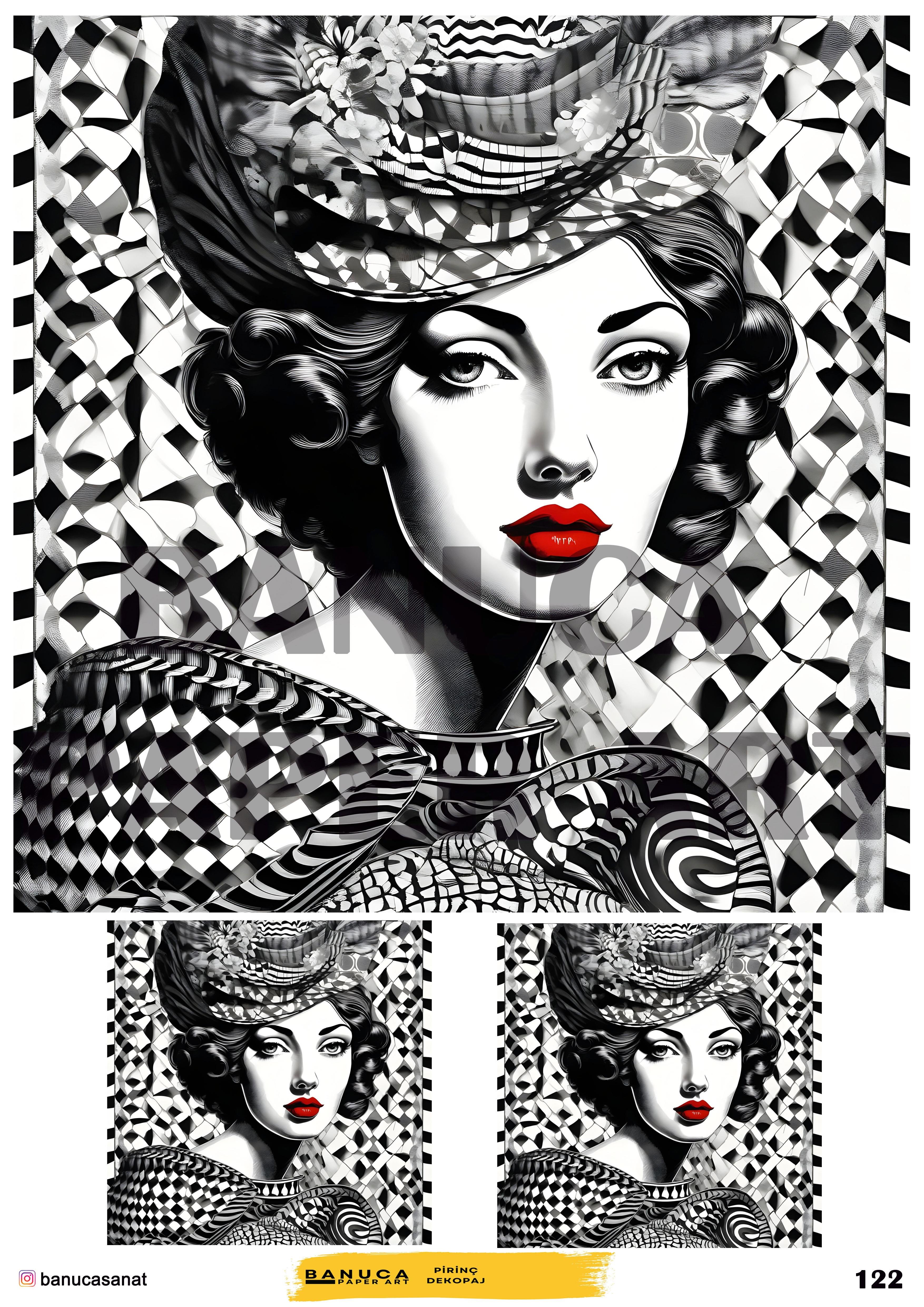 BANUCA PAPER ART PİRİNÇ KAĞIDI 42X30 CM