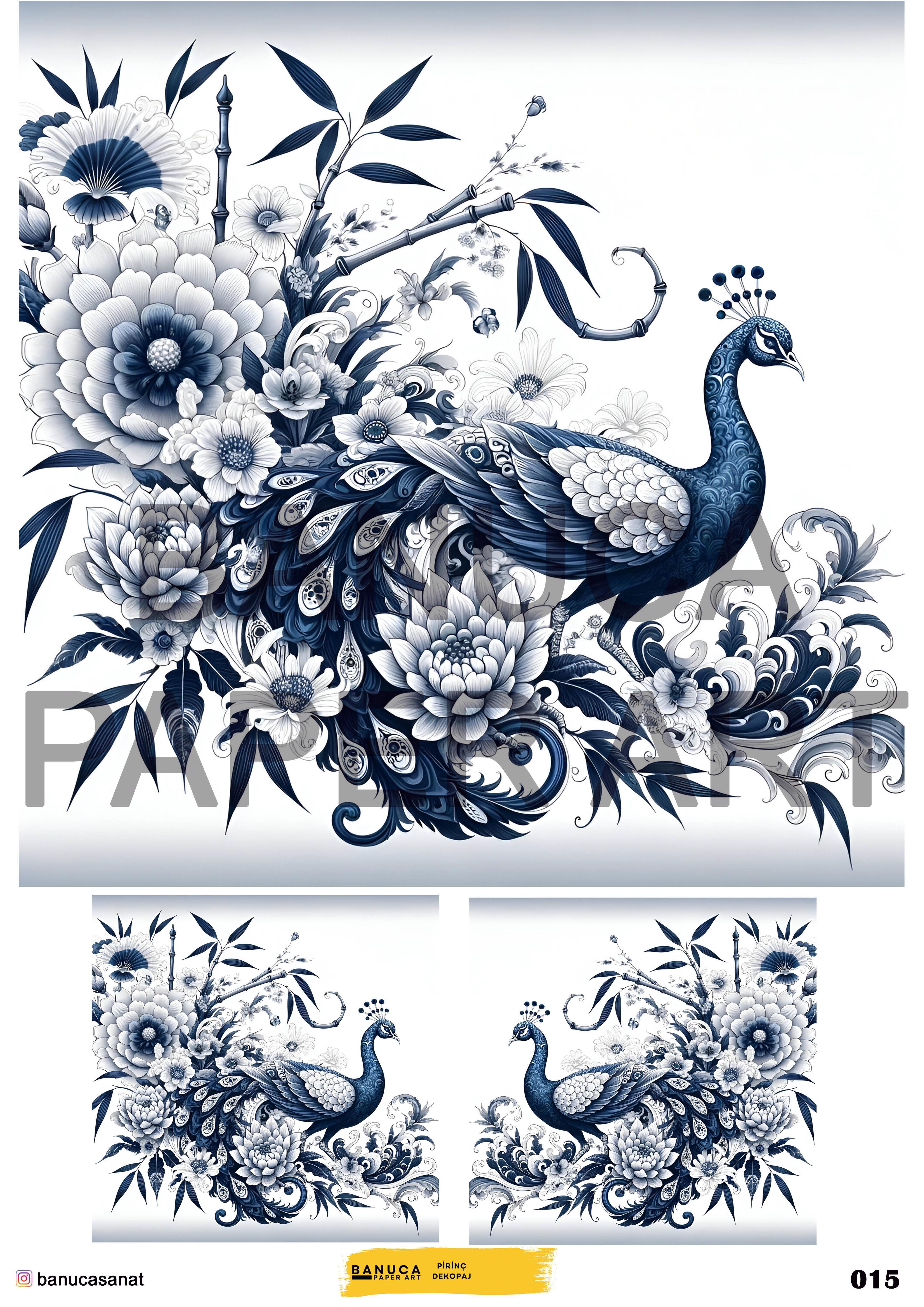 BANUCA PAPER ART PİRİNÇ KAĞIDI 42X30 CM