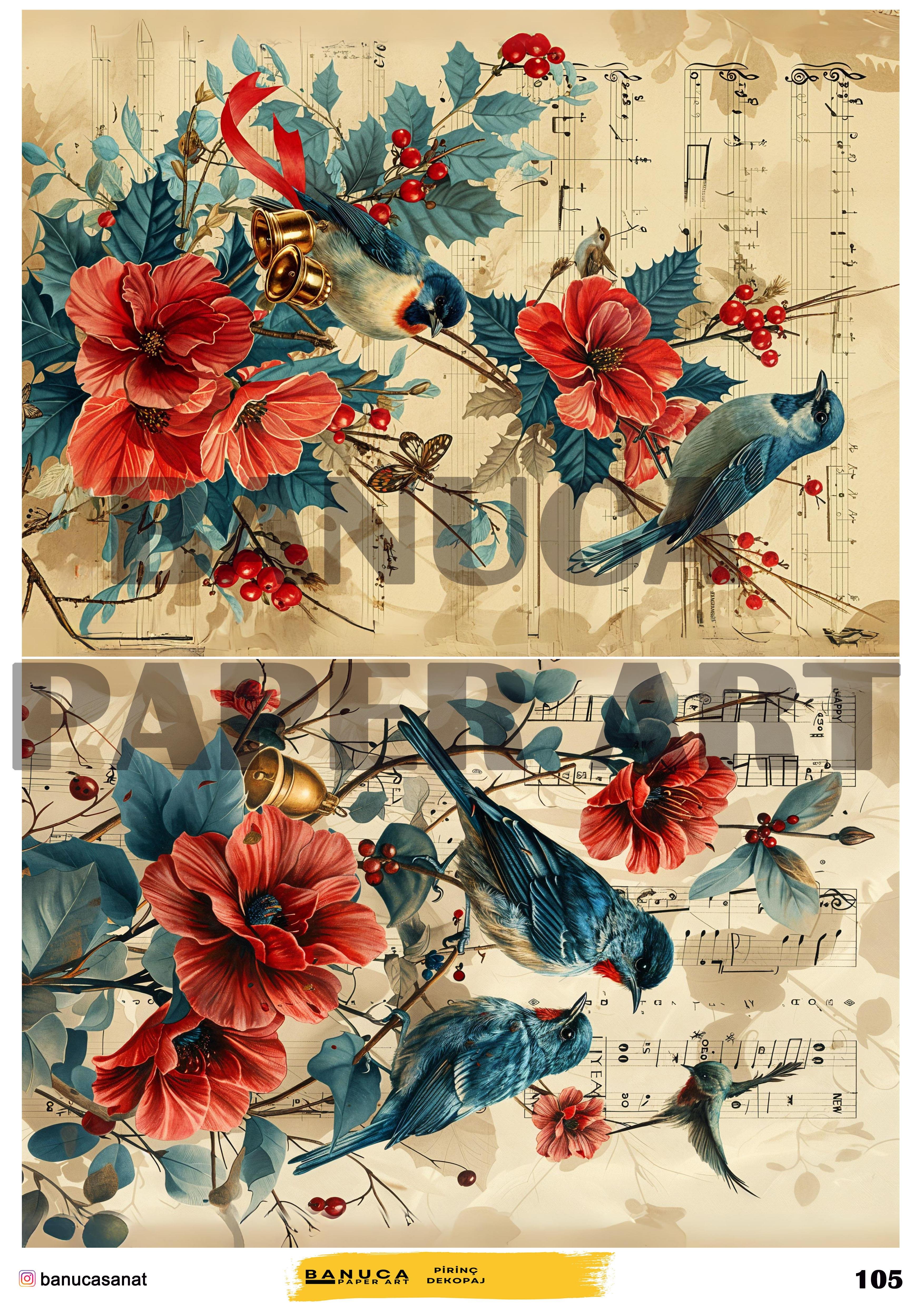 BANUCA PAPER ART PİRİNÇ KAĞIDI 42X30 CM