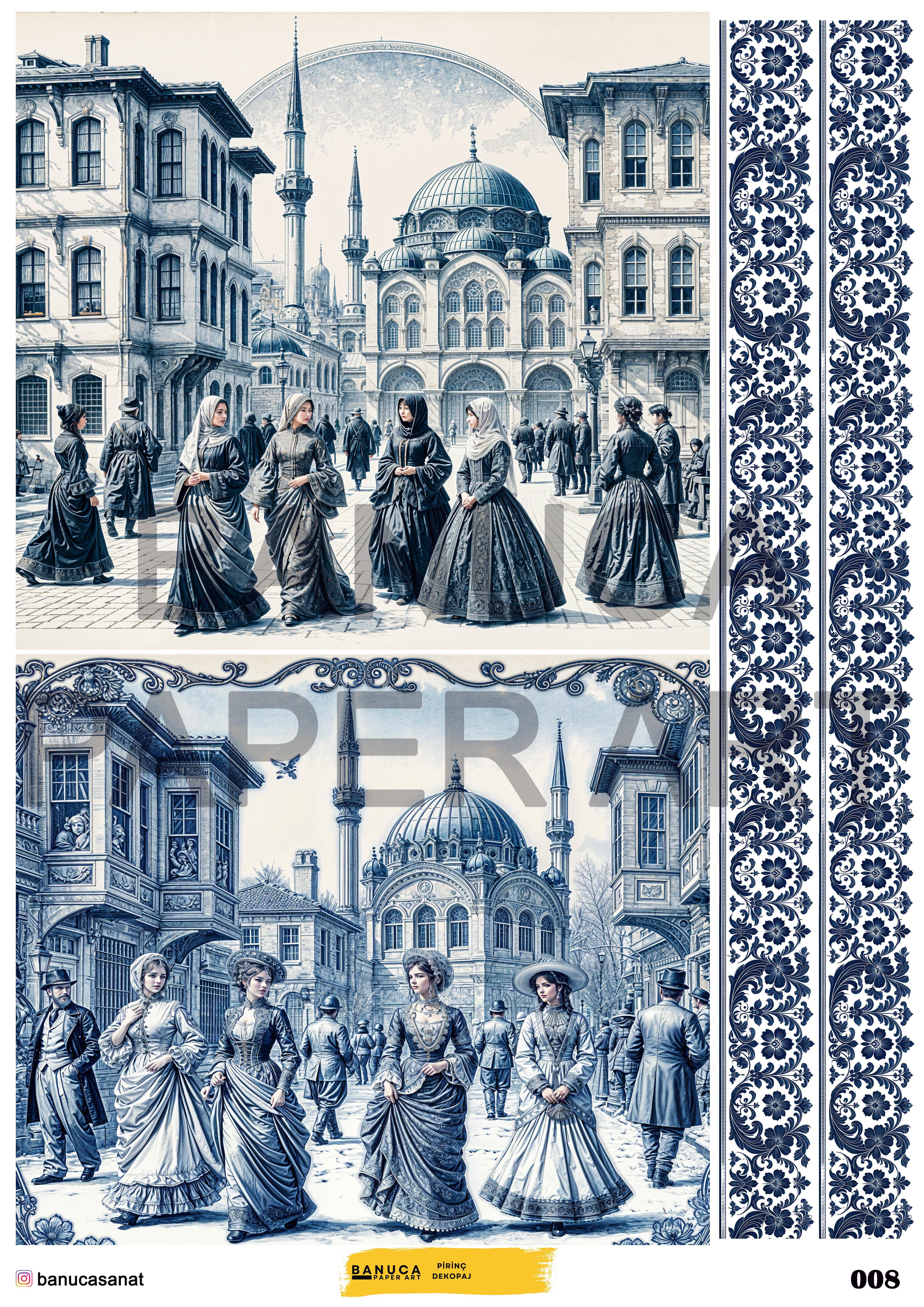 BANUCA PAPER ART PİRİNÇ KAĞIDI 42X30 CM