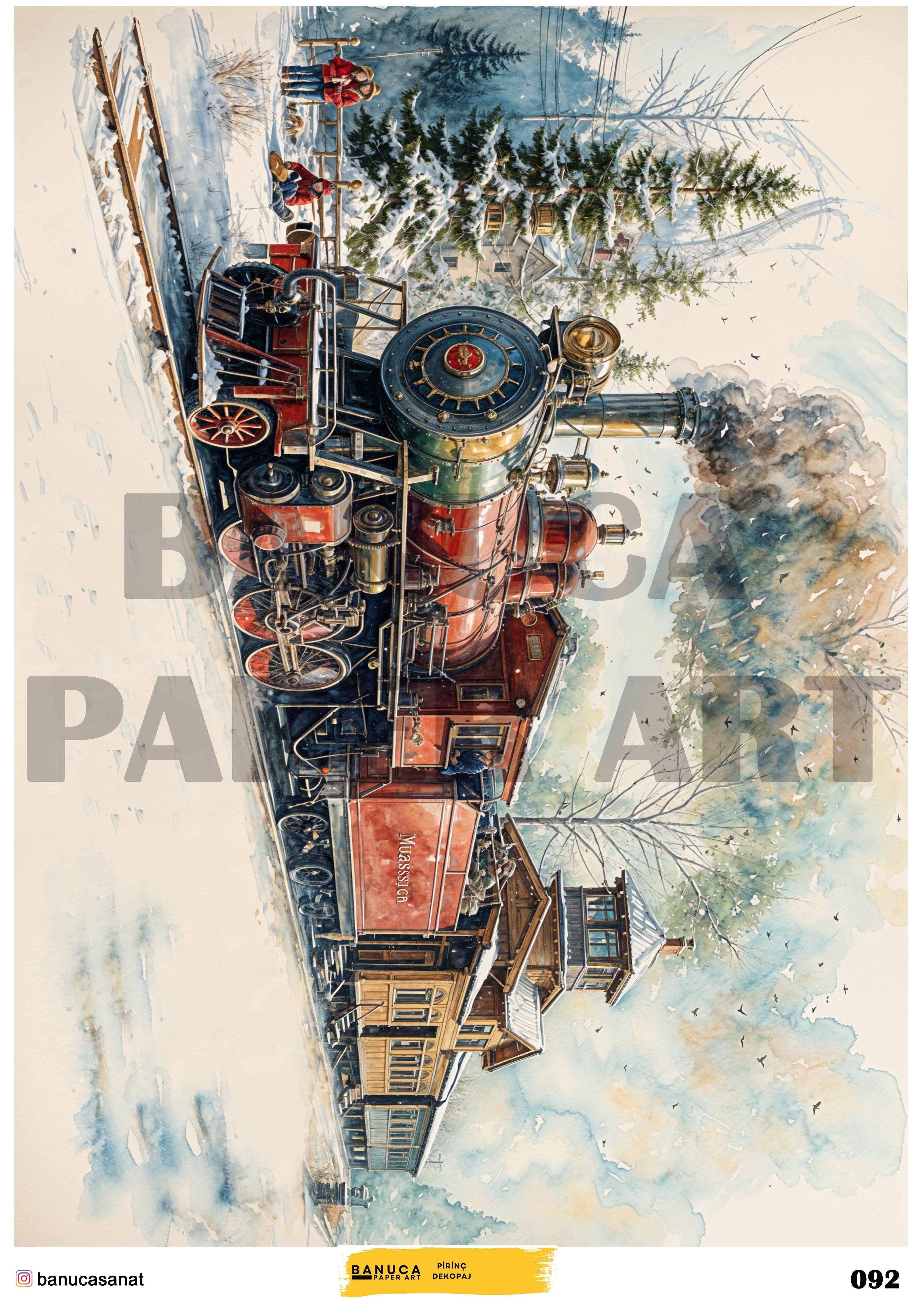 BANUCA PAPER ART PİRİNÇ KAĞIDI 42X30 CM