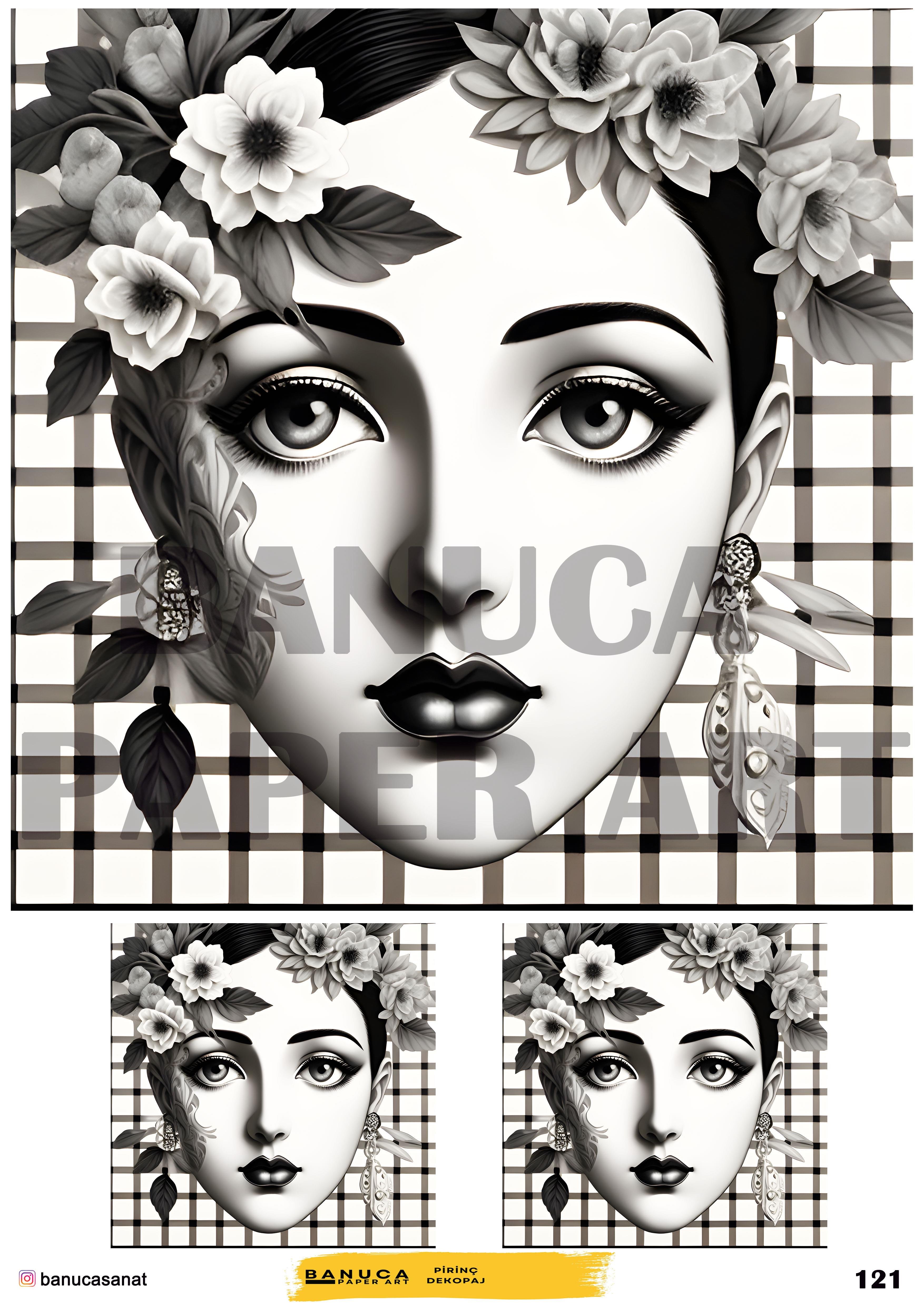 BANUCA PAPER ART PİRİNÇ KAĞIDI 42X30 CM