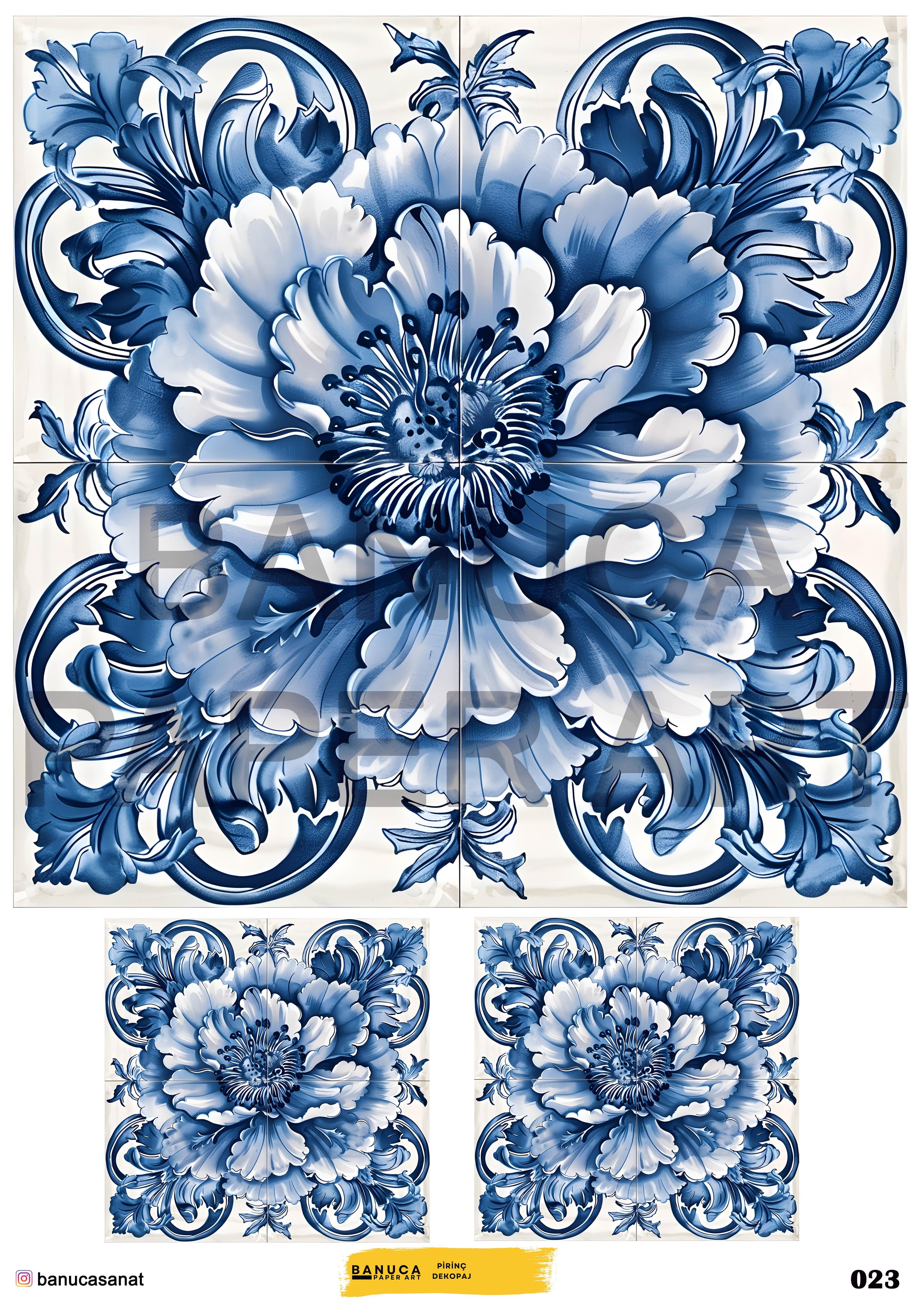 BANUCA PAPER ART PİRİNÇ KAĞIDI 42X30 CM