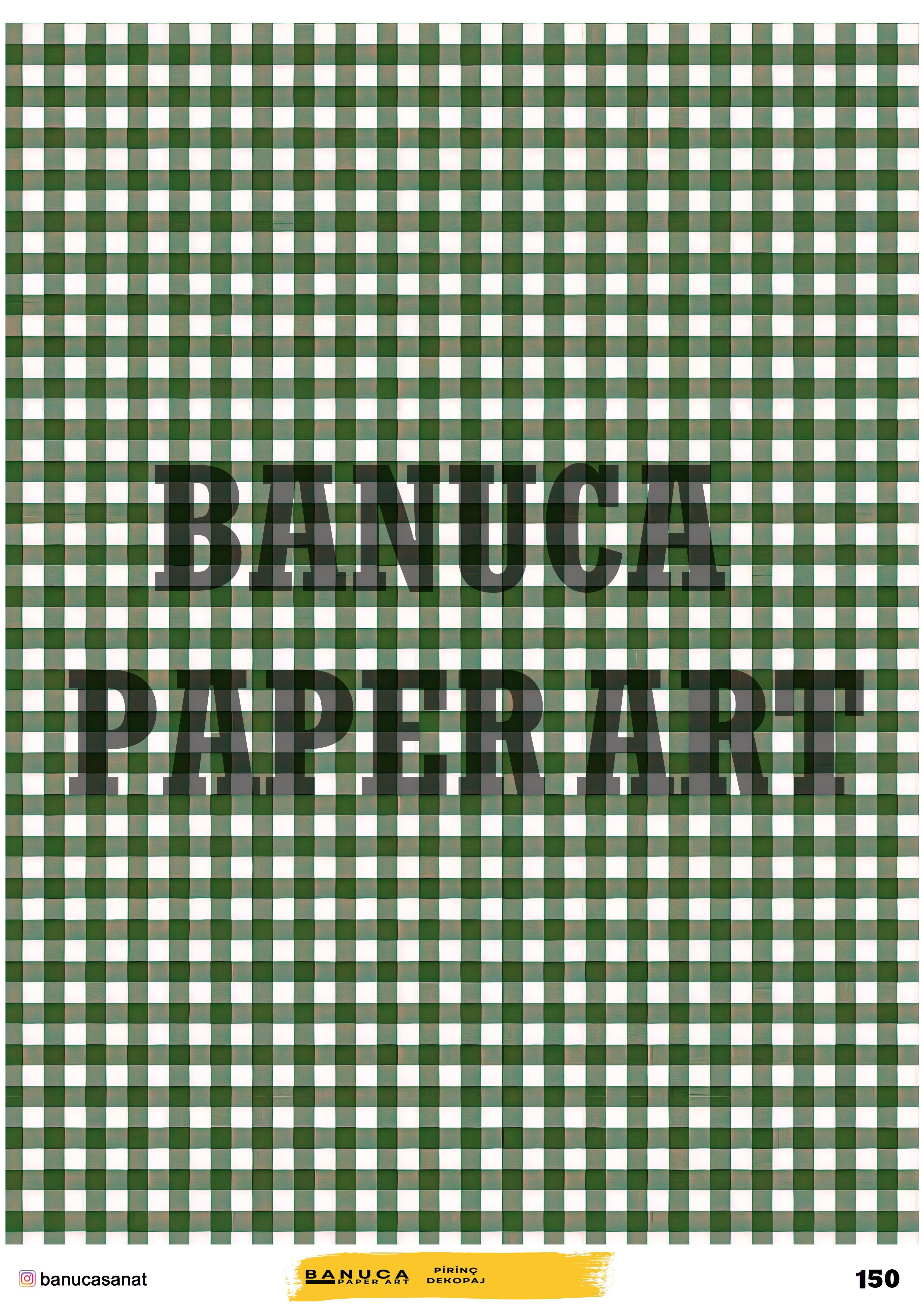 BANUCA PAPER ART PİRİNÇ KAĞIDI 42X30 CM
