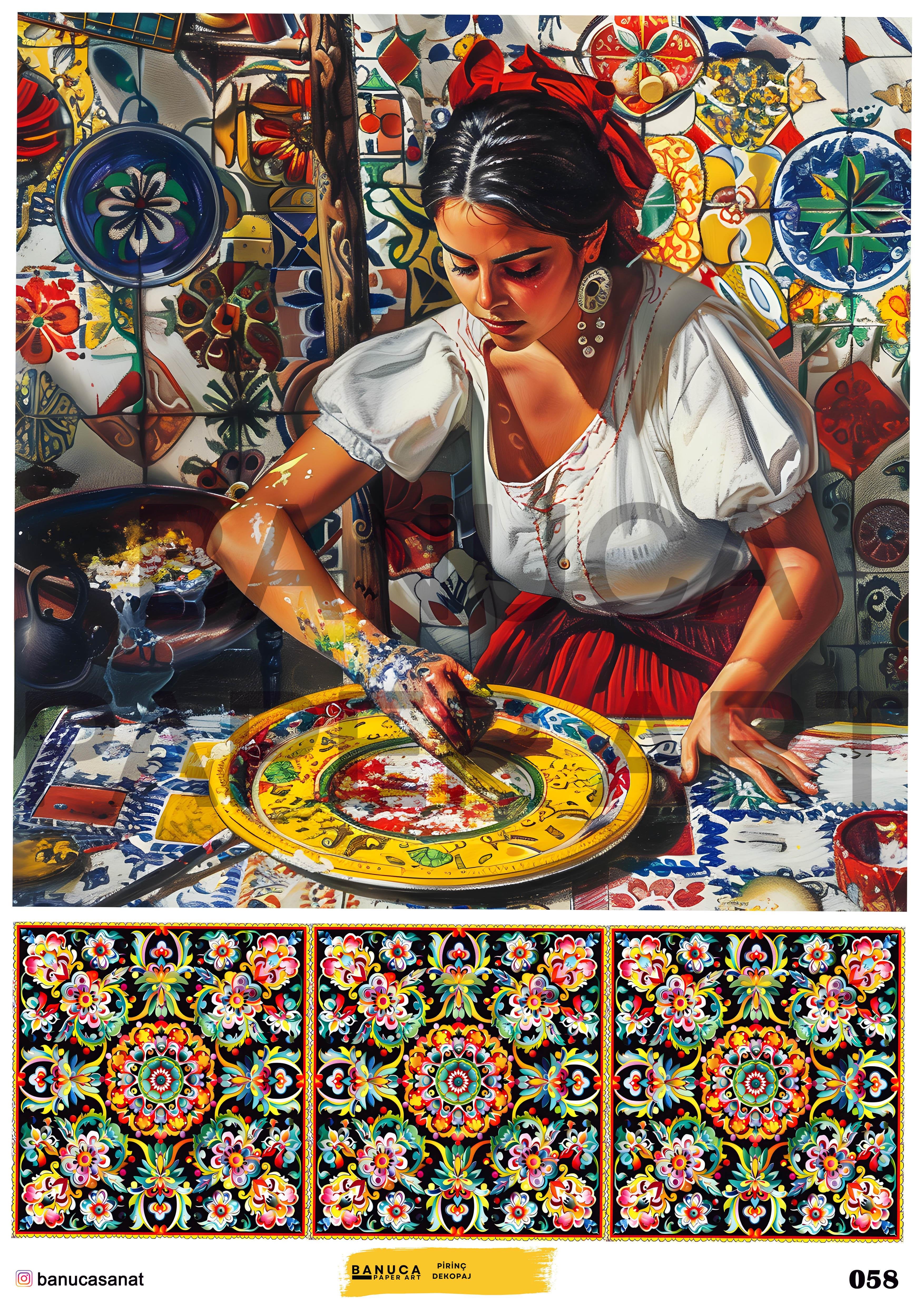 BANUCA PAPER ART PİRİNÇ KAĞIDI 42X30 CM