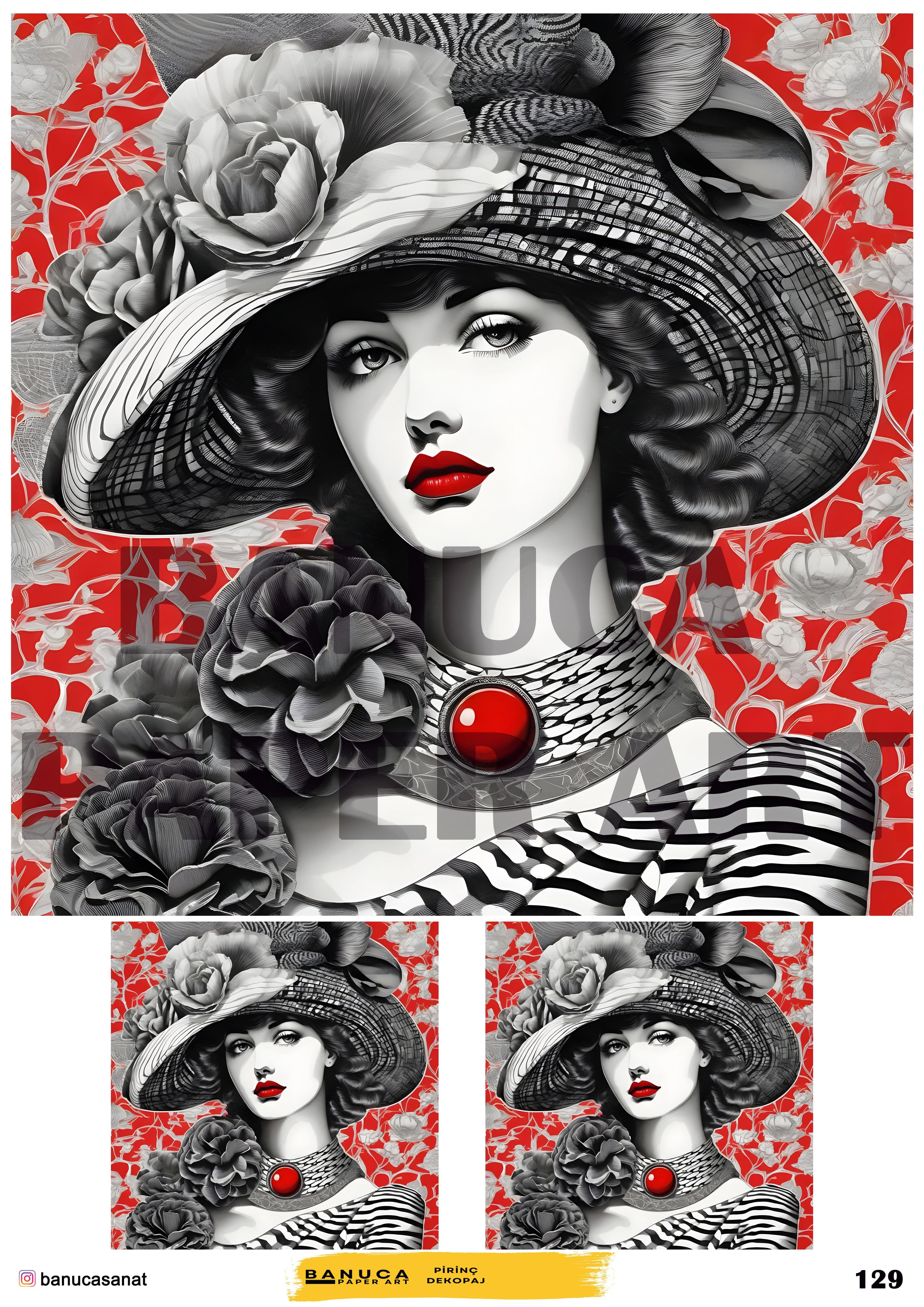 BANUCA PAPER ART PİRİNÇ KAĞIDI 42X30 CM