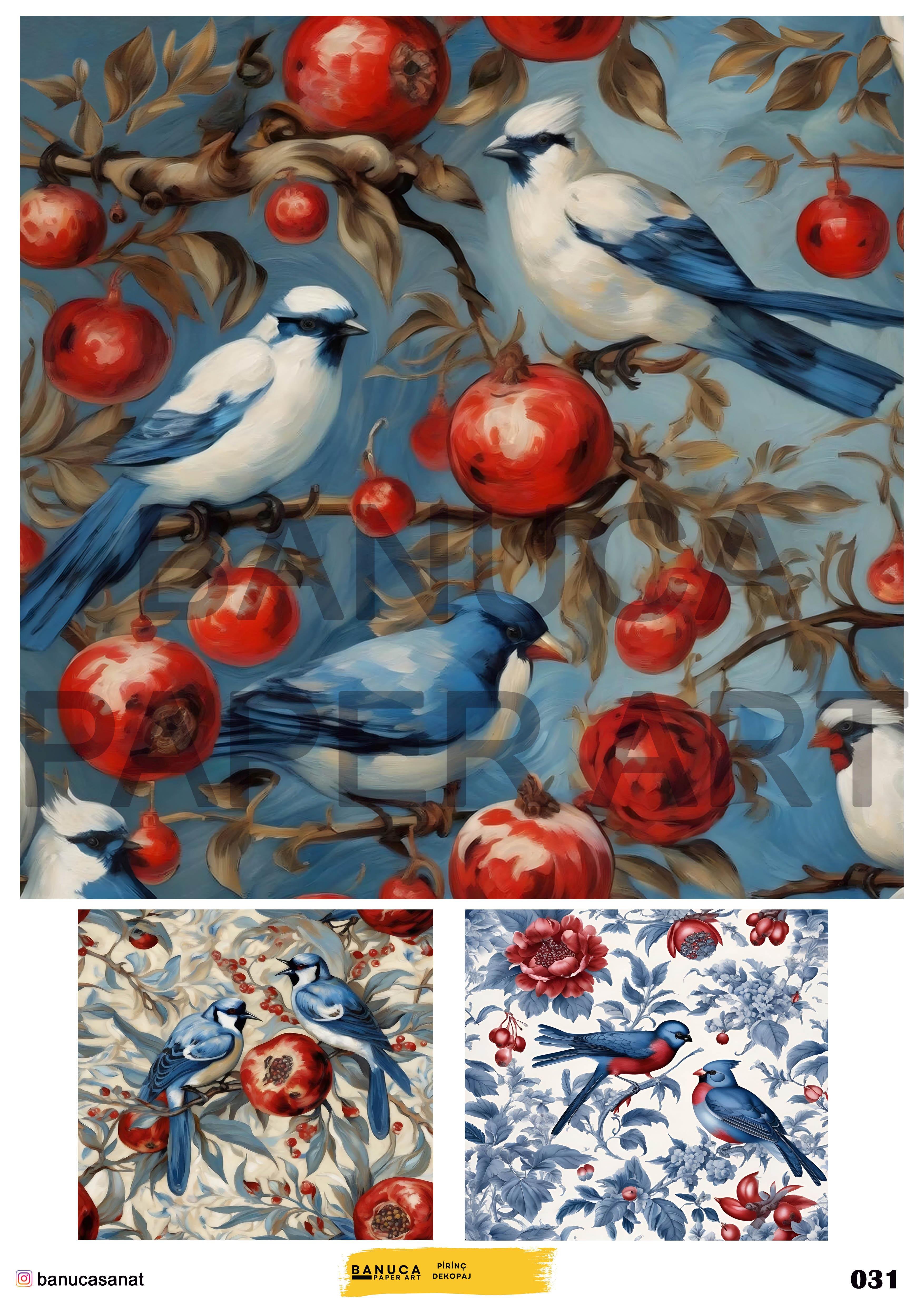 BANUCA PAPER ART PİRİNÇ KAĞIDI 42X30 CM