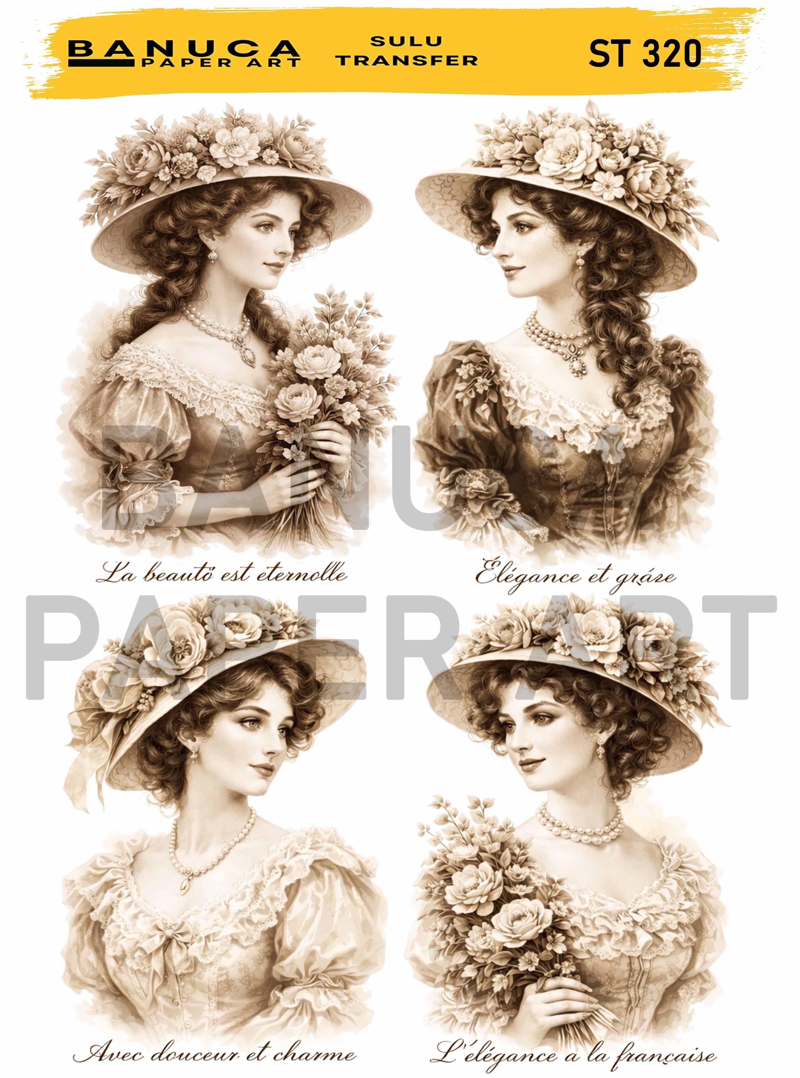 BANUCA PAPER ART SULU TRANSFER